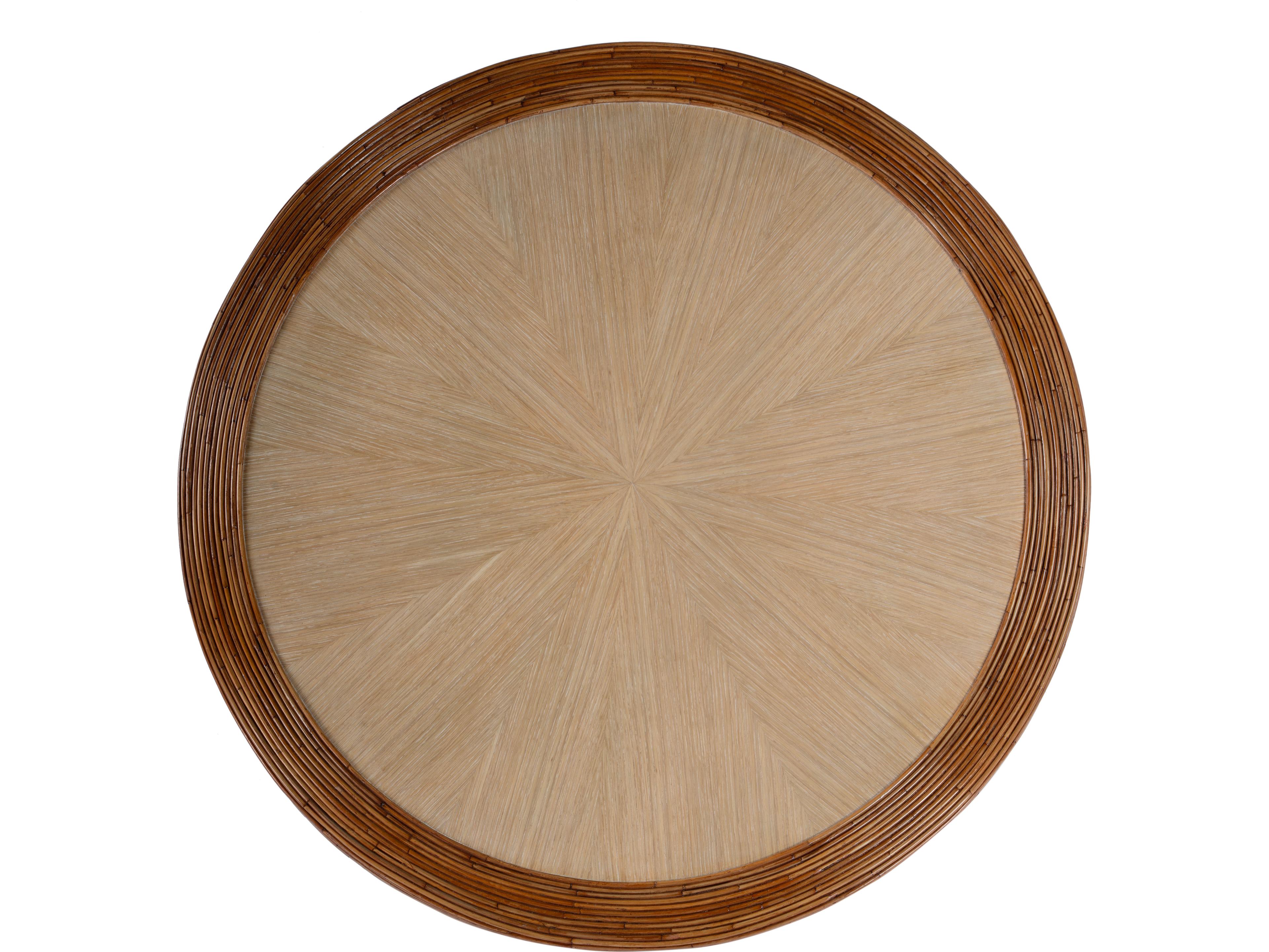 Butler Harding Round Wood Brown Coffee Table