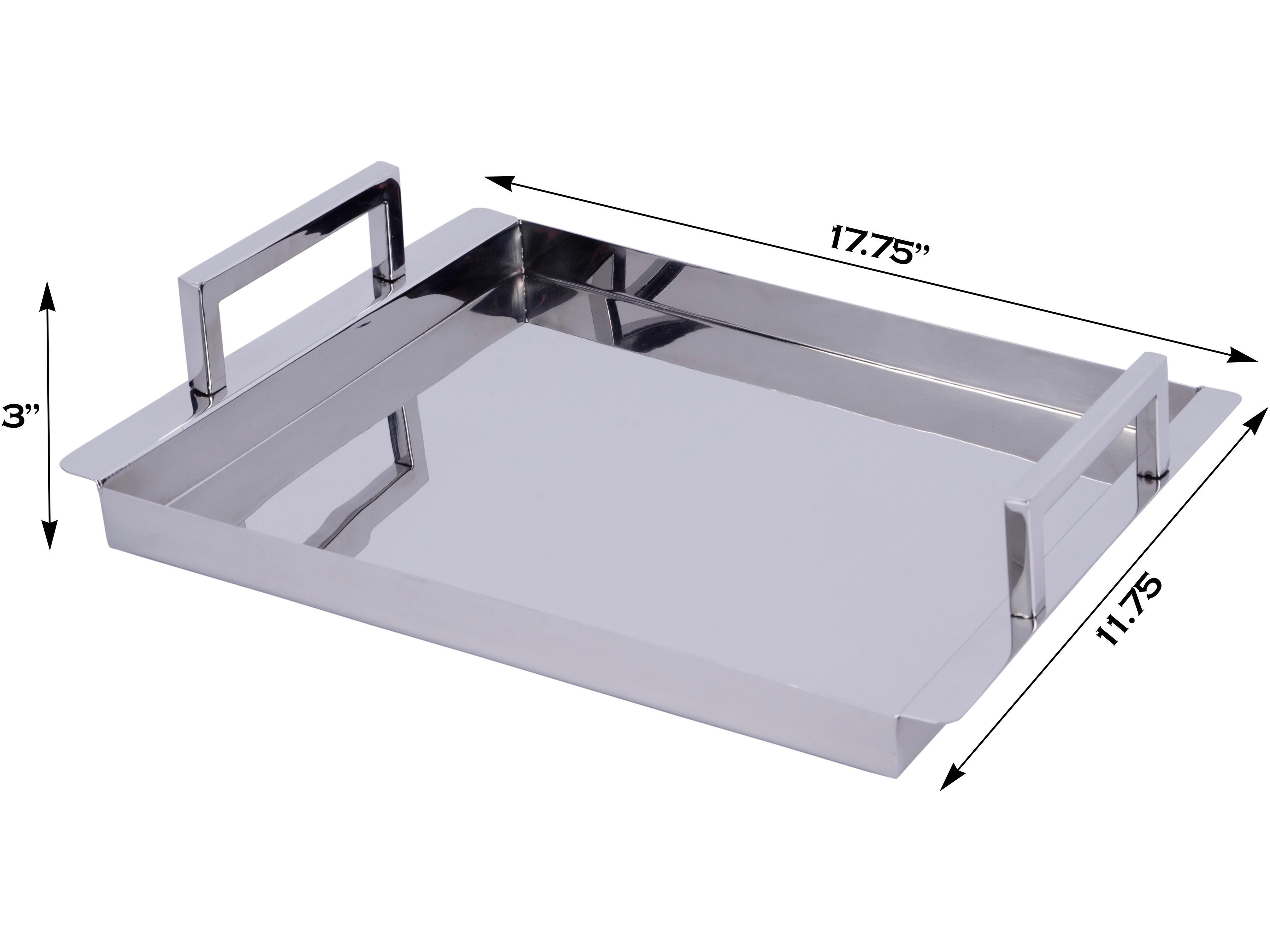 Butler Eva Silver Serving Tray