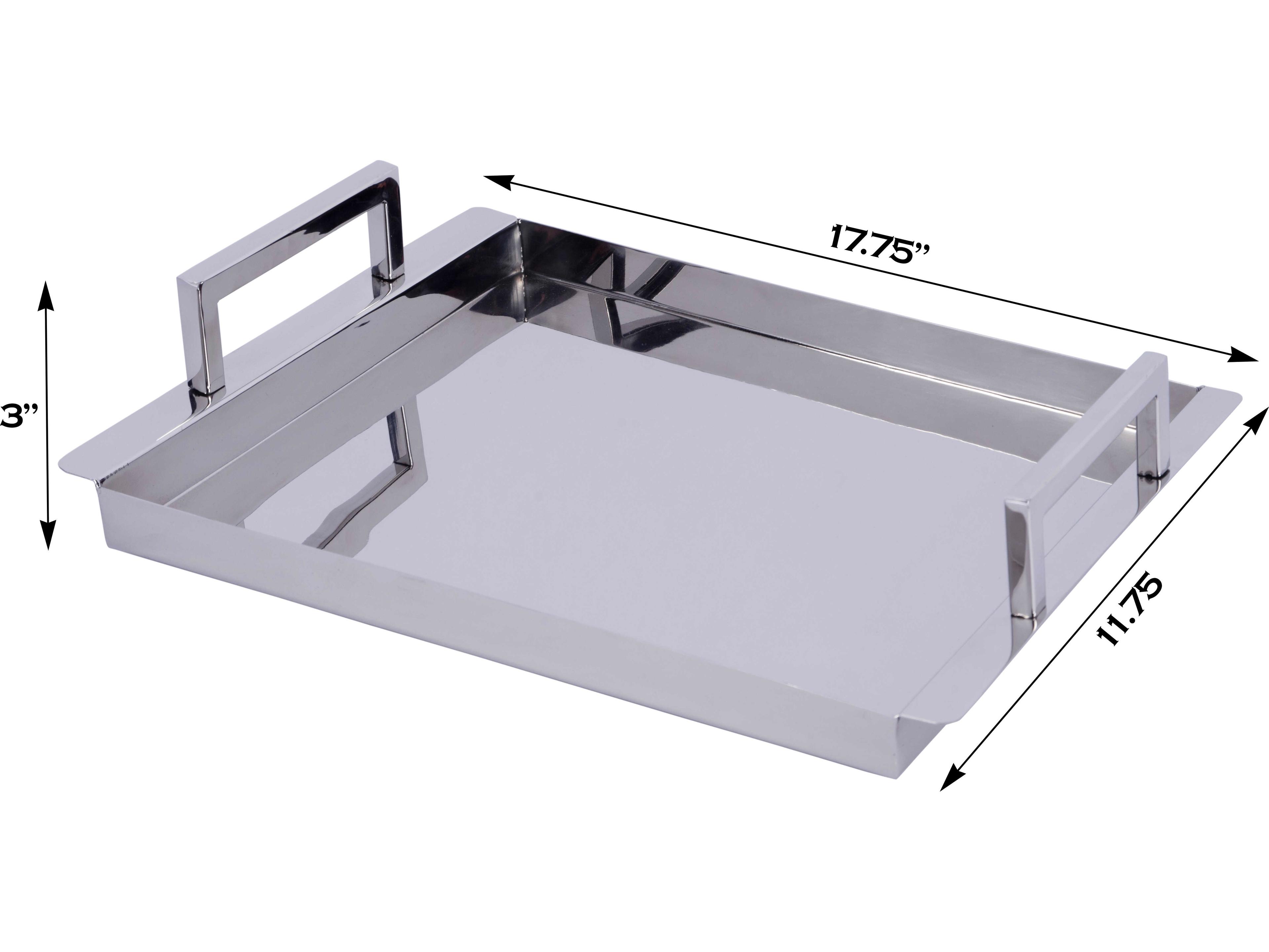 Butler Eva Silver Serving Tray