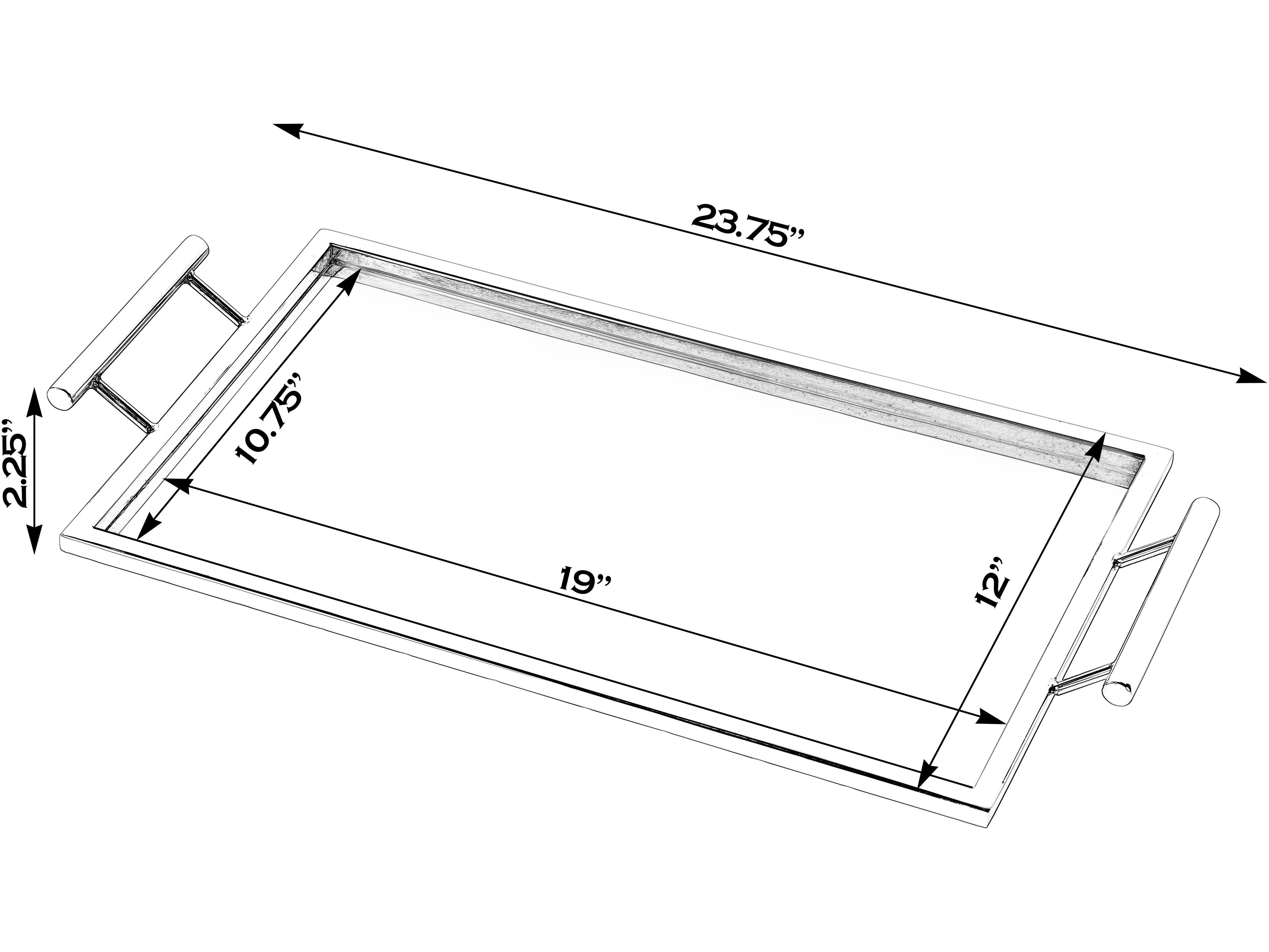 Butler Tara Silver Serving Tray
