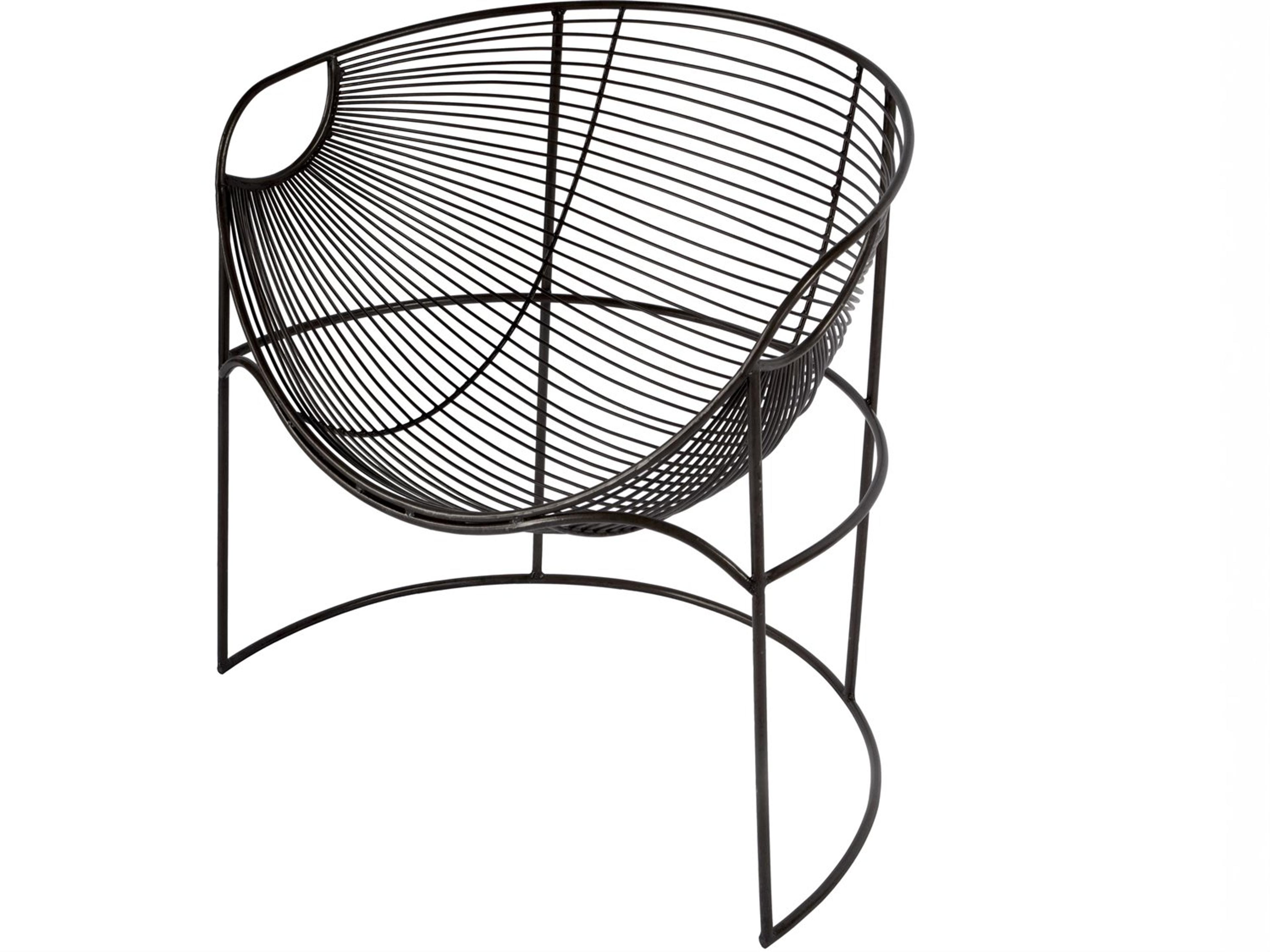 Artemis Black Accent Chair