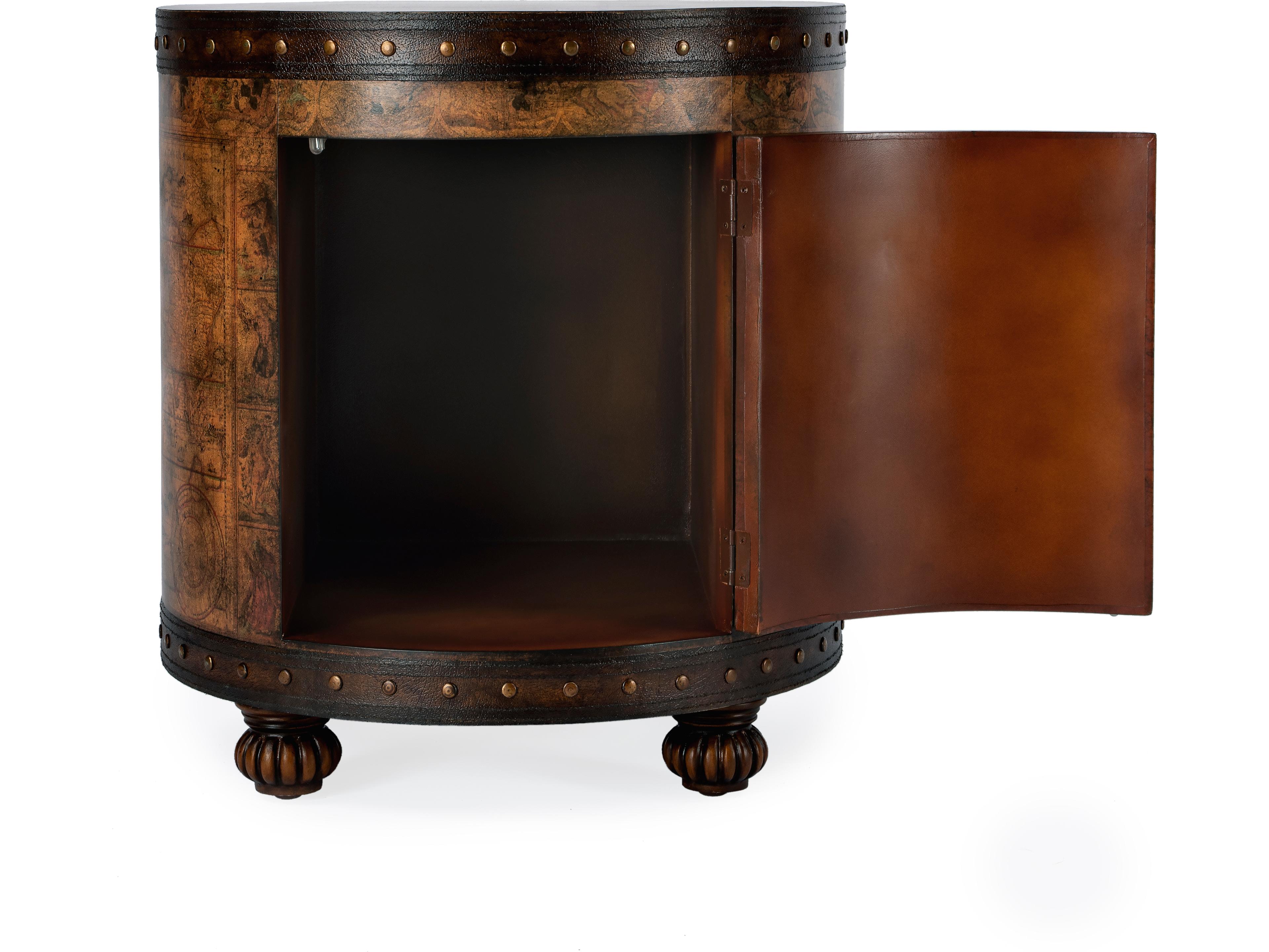 Butler Vasco Round Wood Heritage End Table