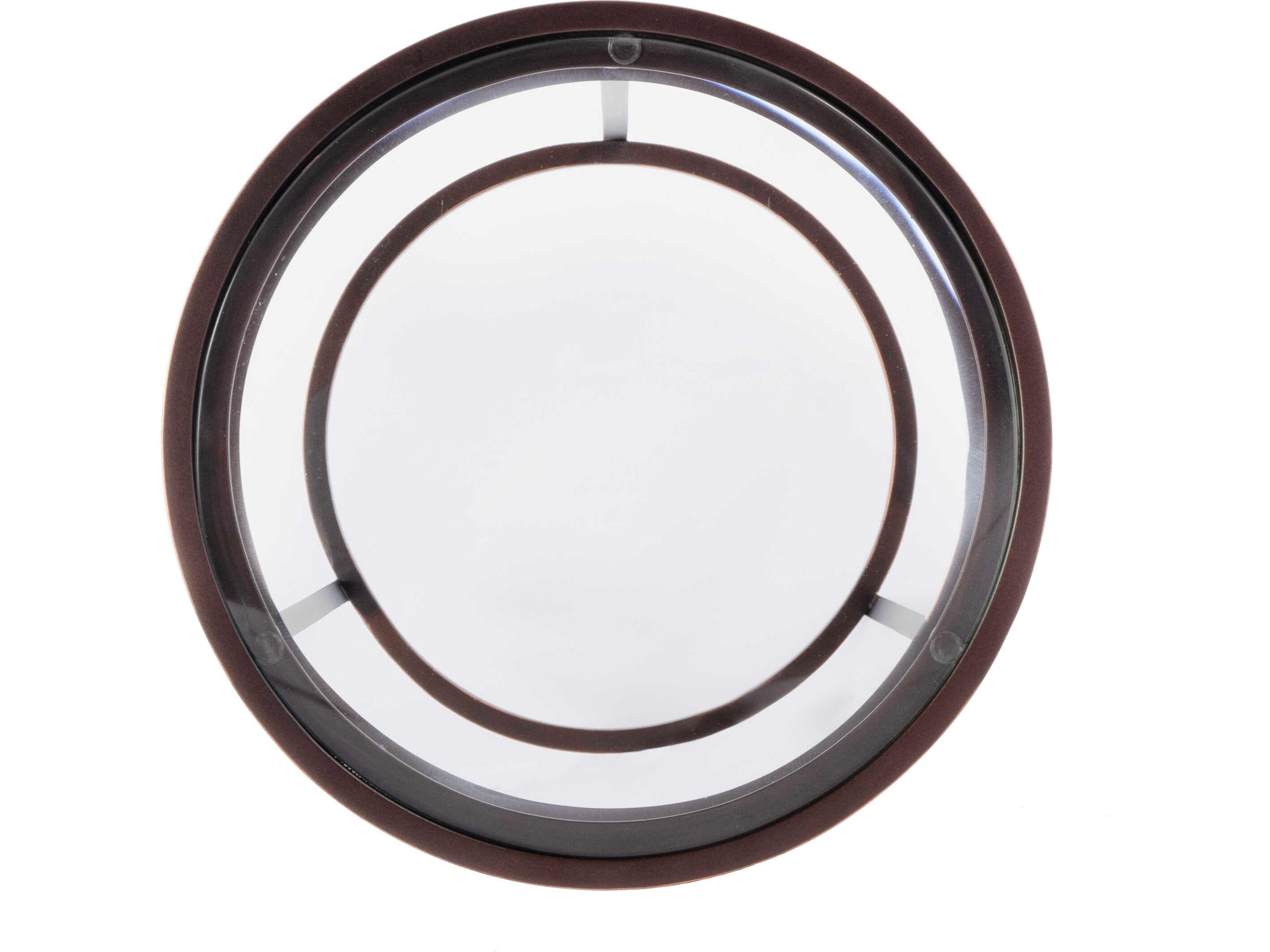 Butler Lola Round Glass Black End Table