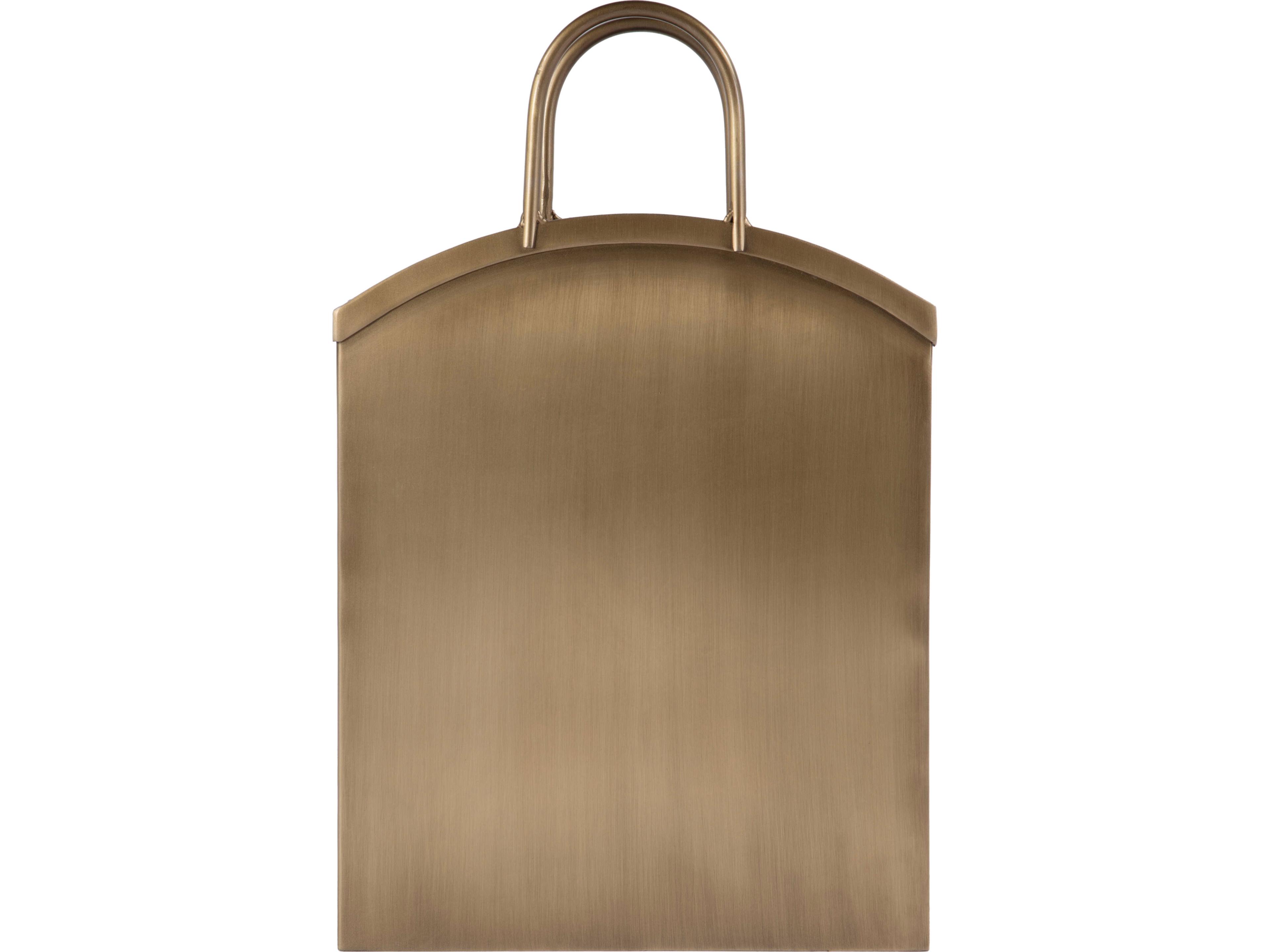 Butler Gia Antique Gold Magazine Rack