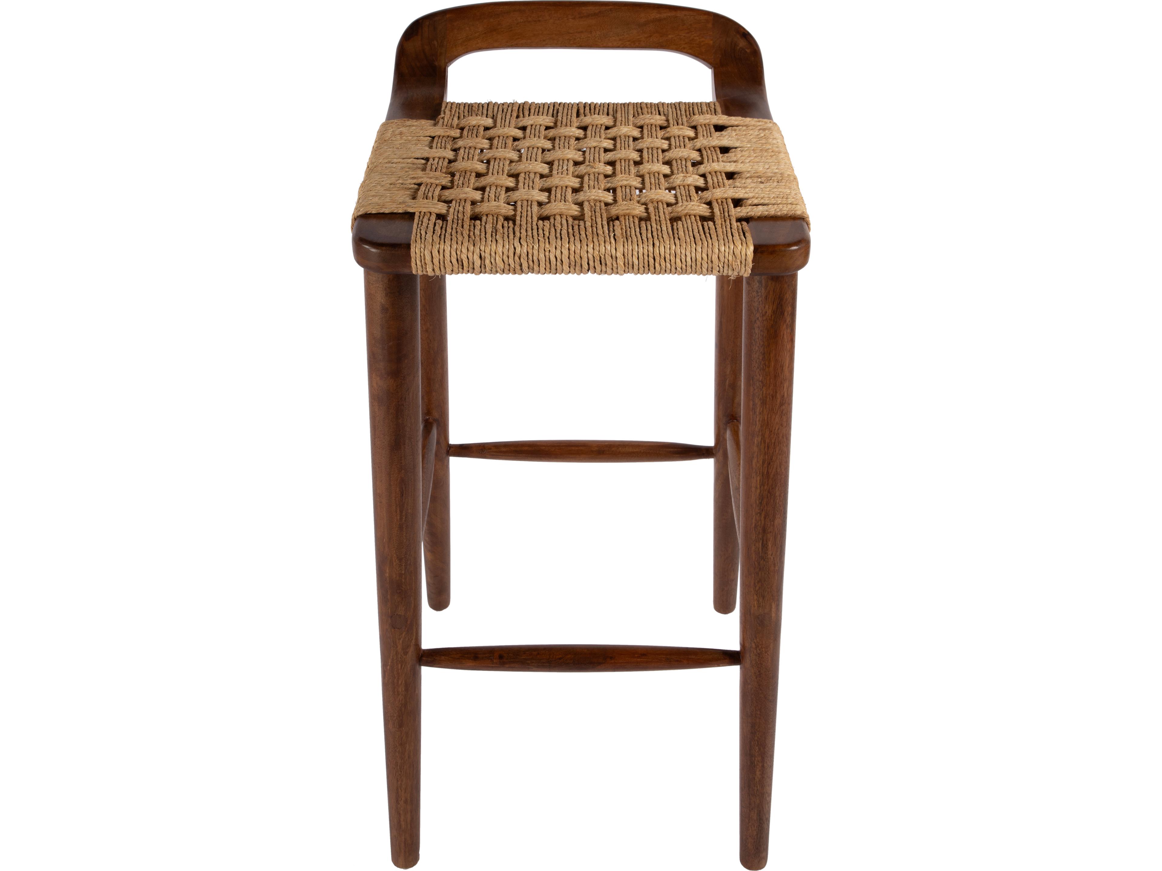 Butler Luna Brown Mango Wood Bar Stool