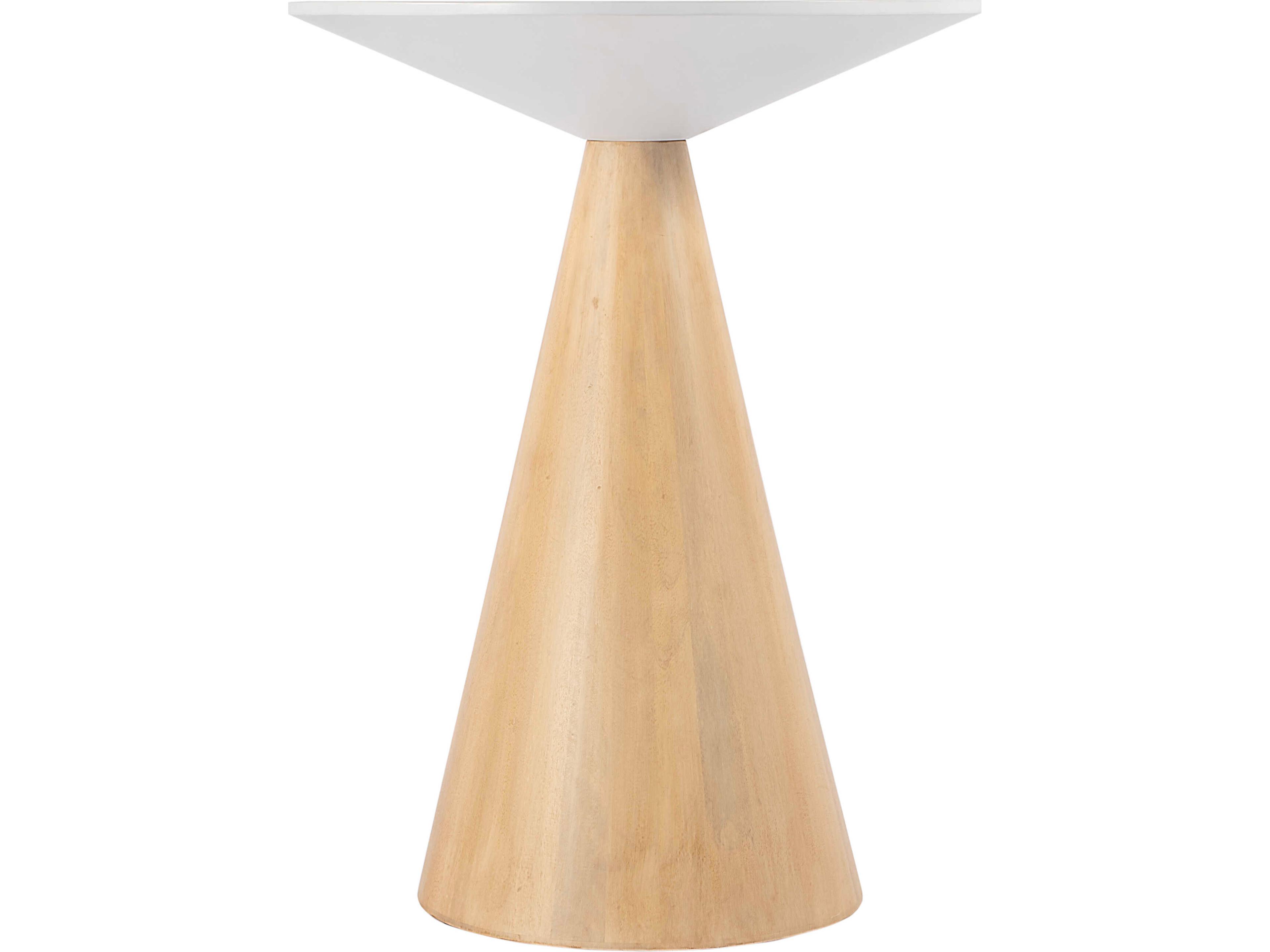 Butler Via Round Wood Natural End Table