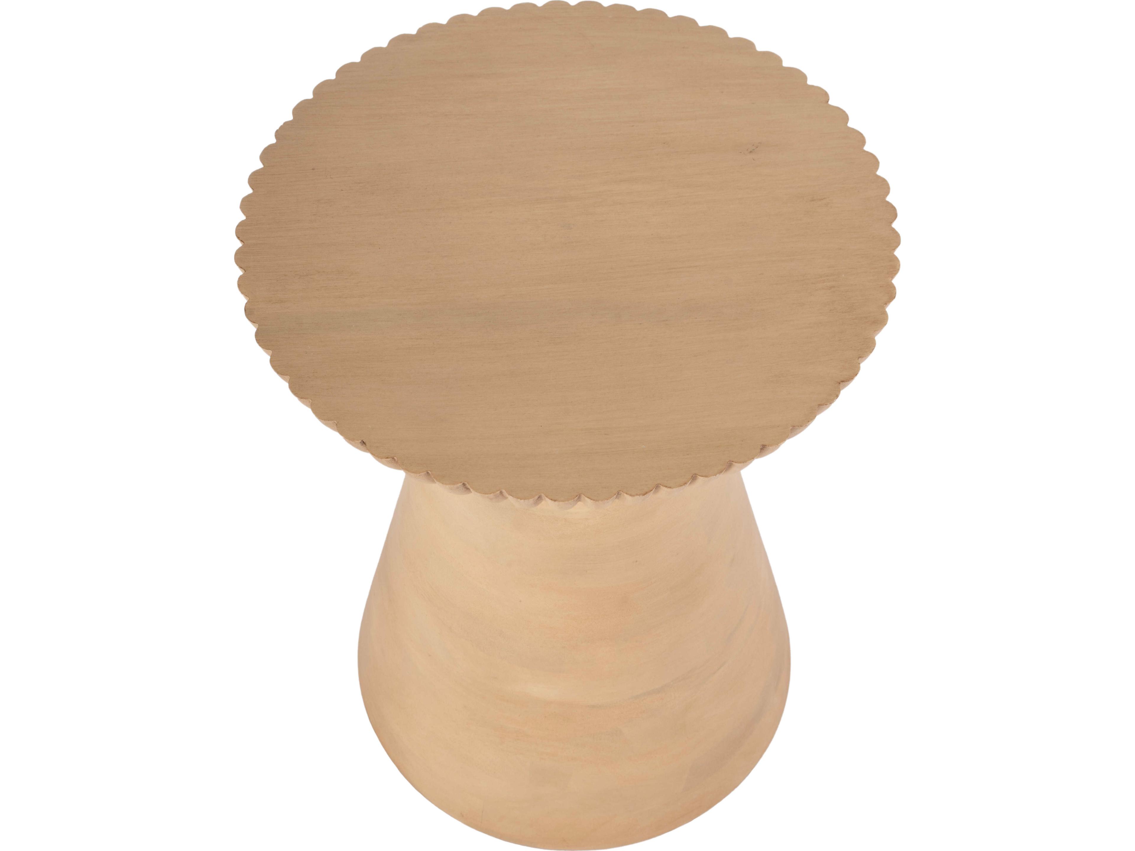 Butler Kofi Round Wood Brown End Table