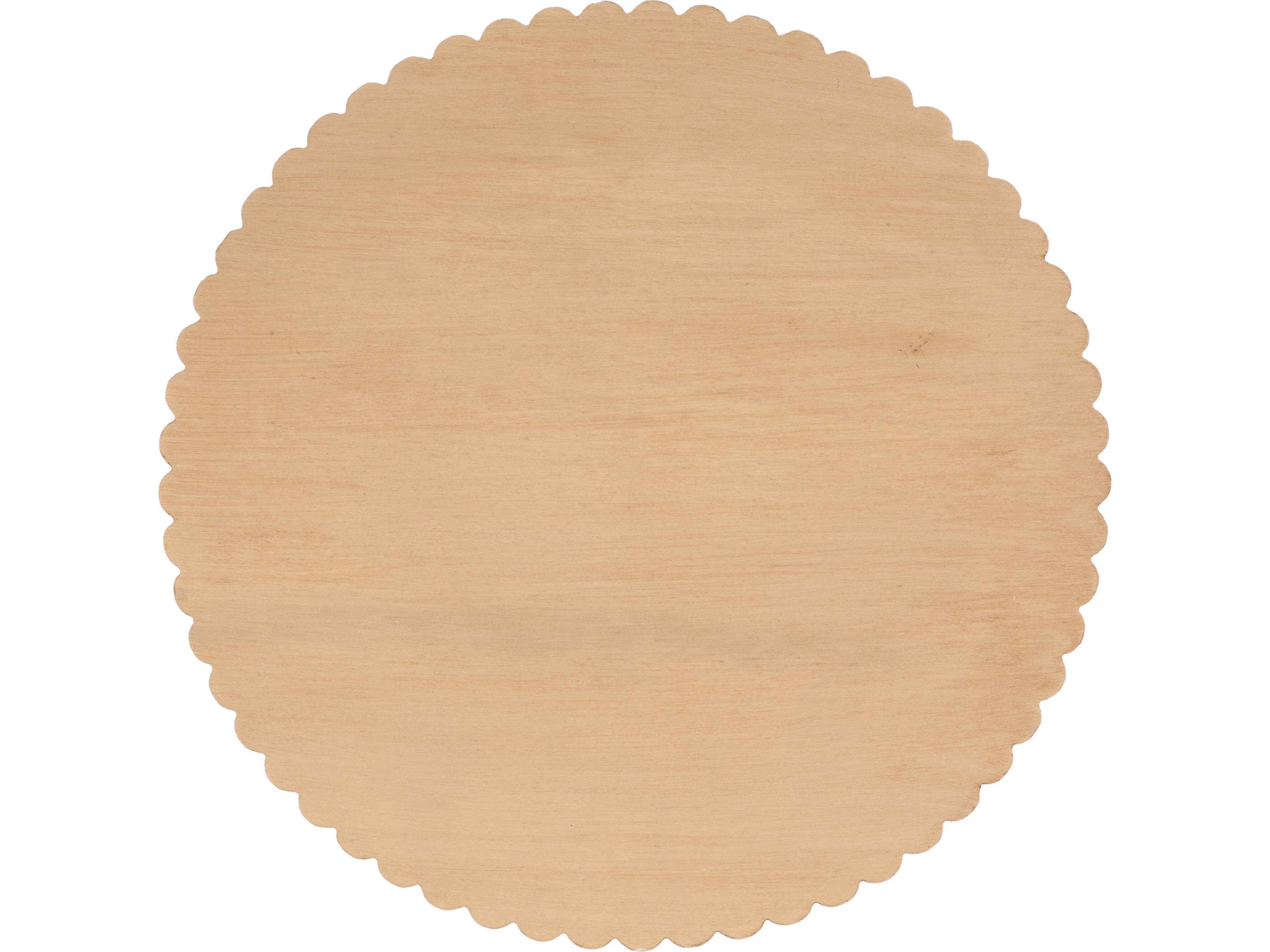 Butler Kofi Round Wood Brown End Table