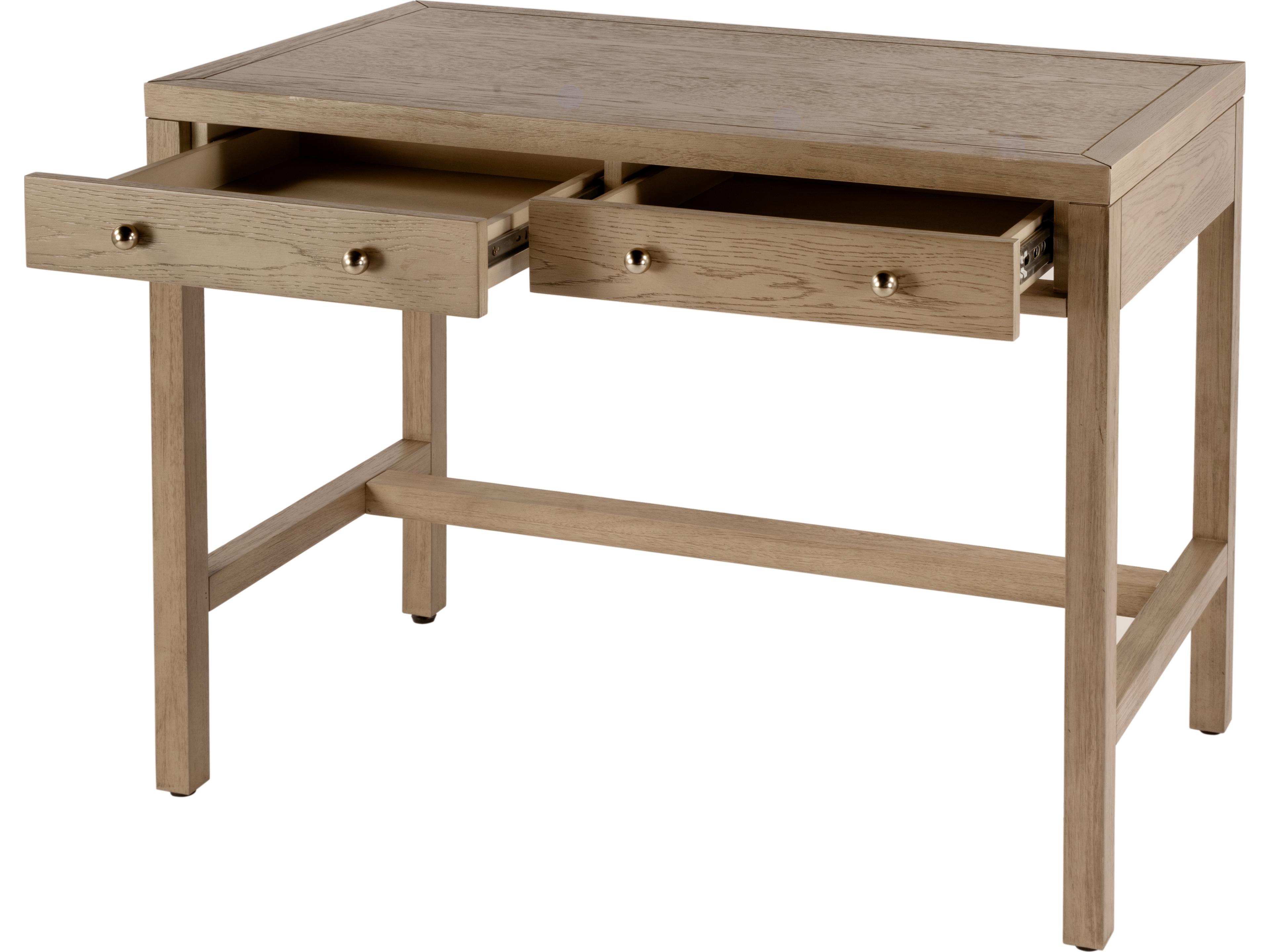 Butler Nora Light Oak Natural Acacia Wood Writing Desk