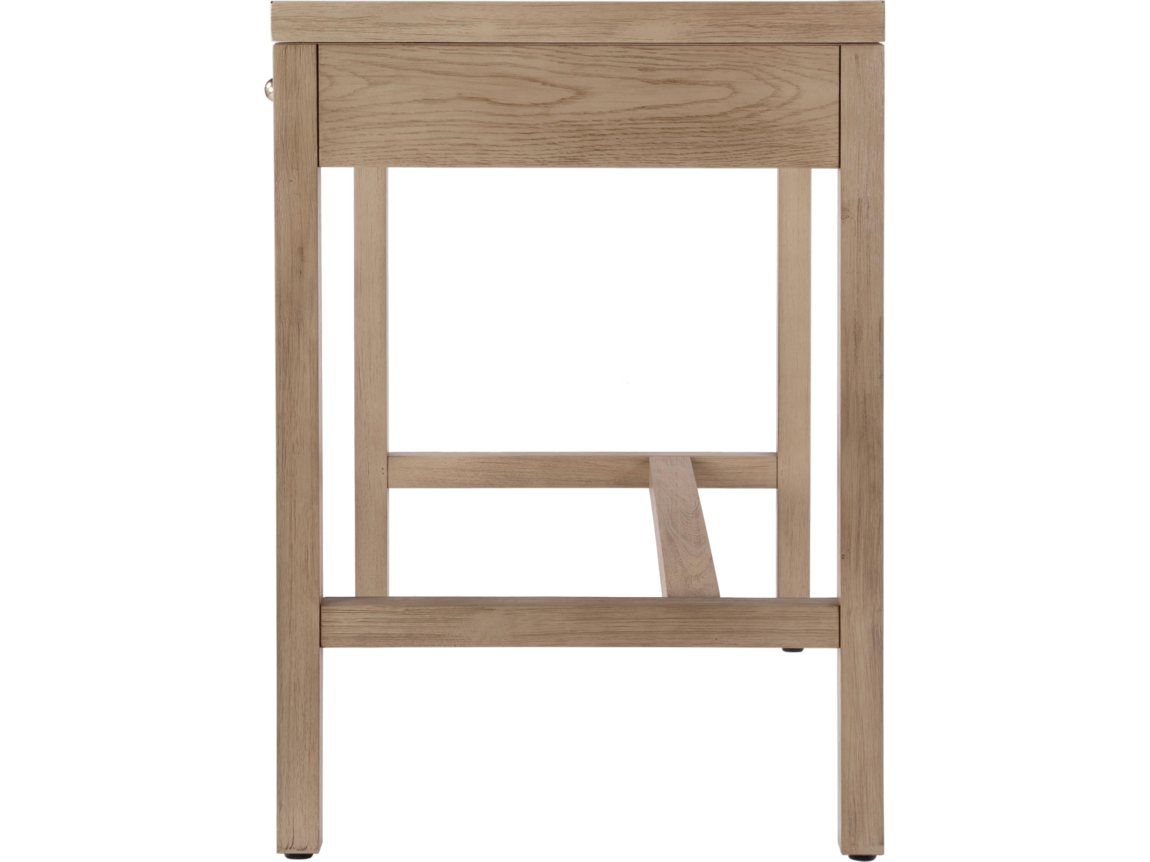 Butler Nora Light Oak Natural Acacia Wood Writing Desk