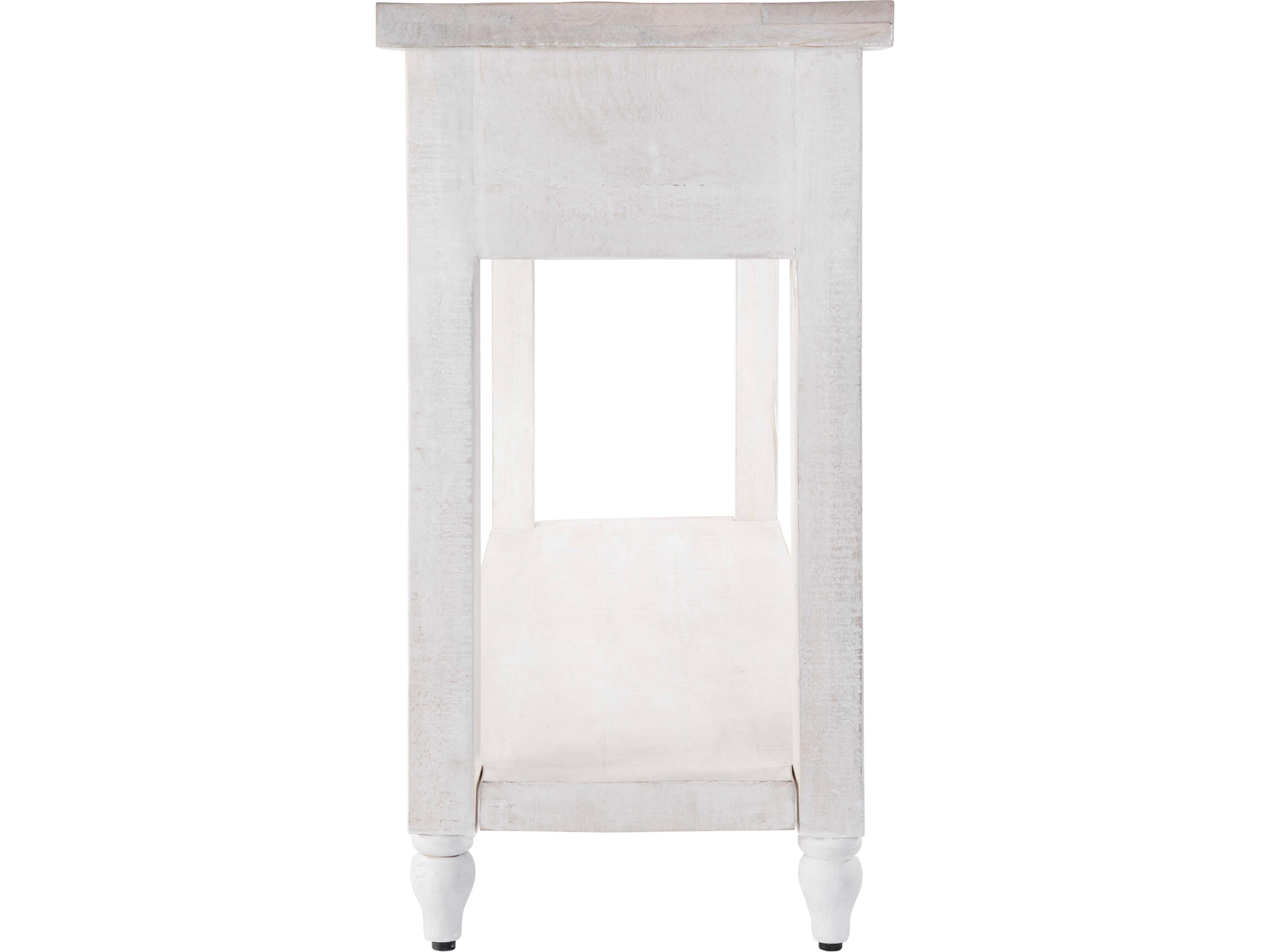 Butler Dorothy Rectangular Wood Gray Console Table