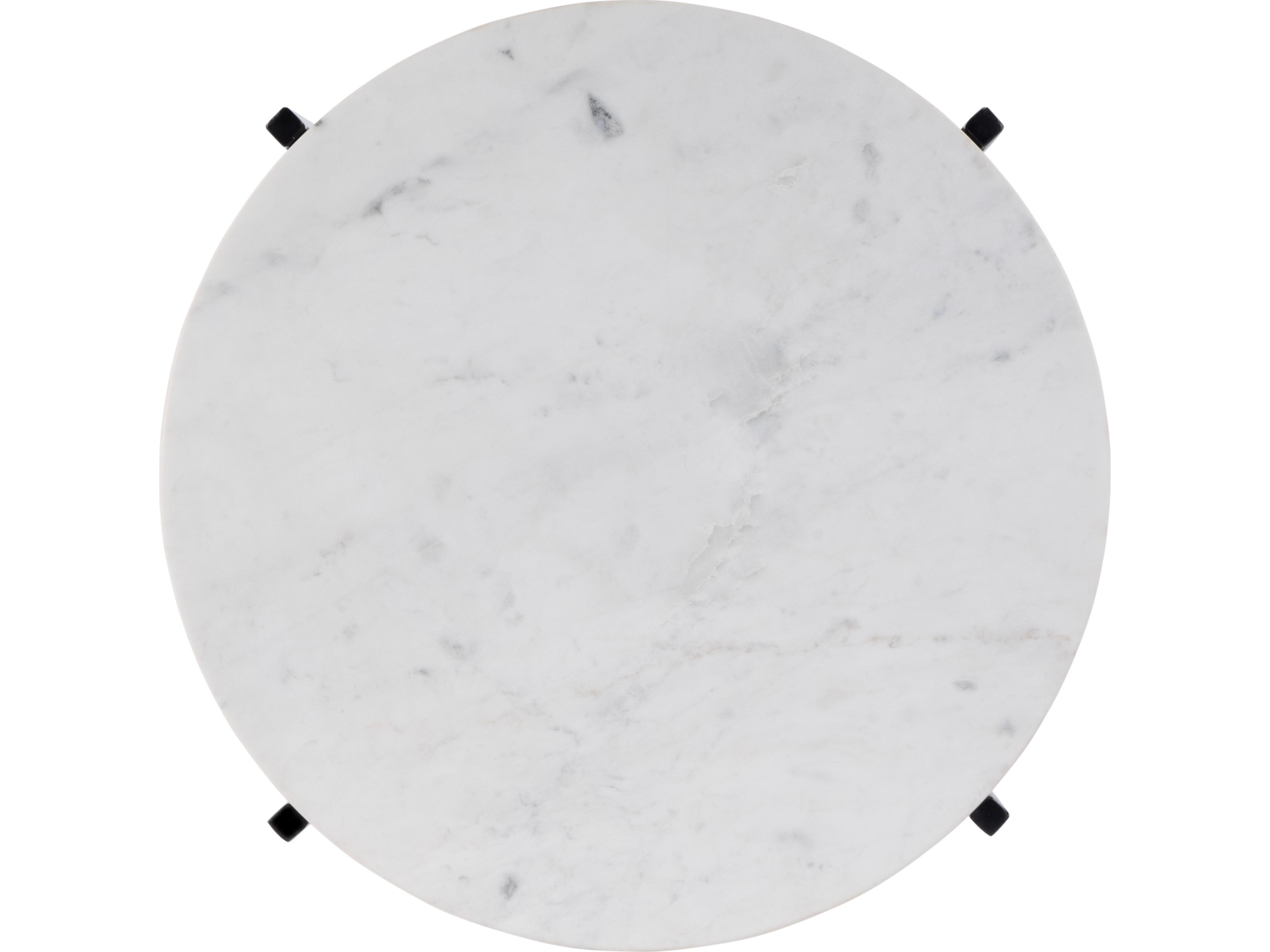 Butler Mirabell Round Marble Mother Of Pearl End Table