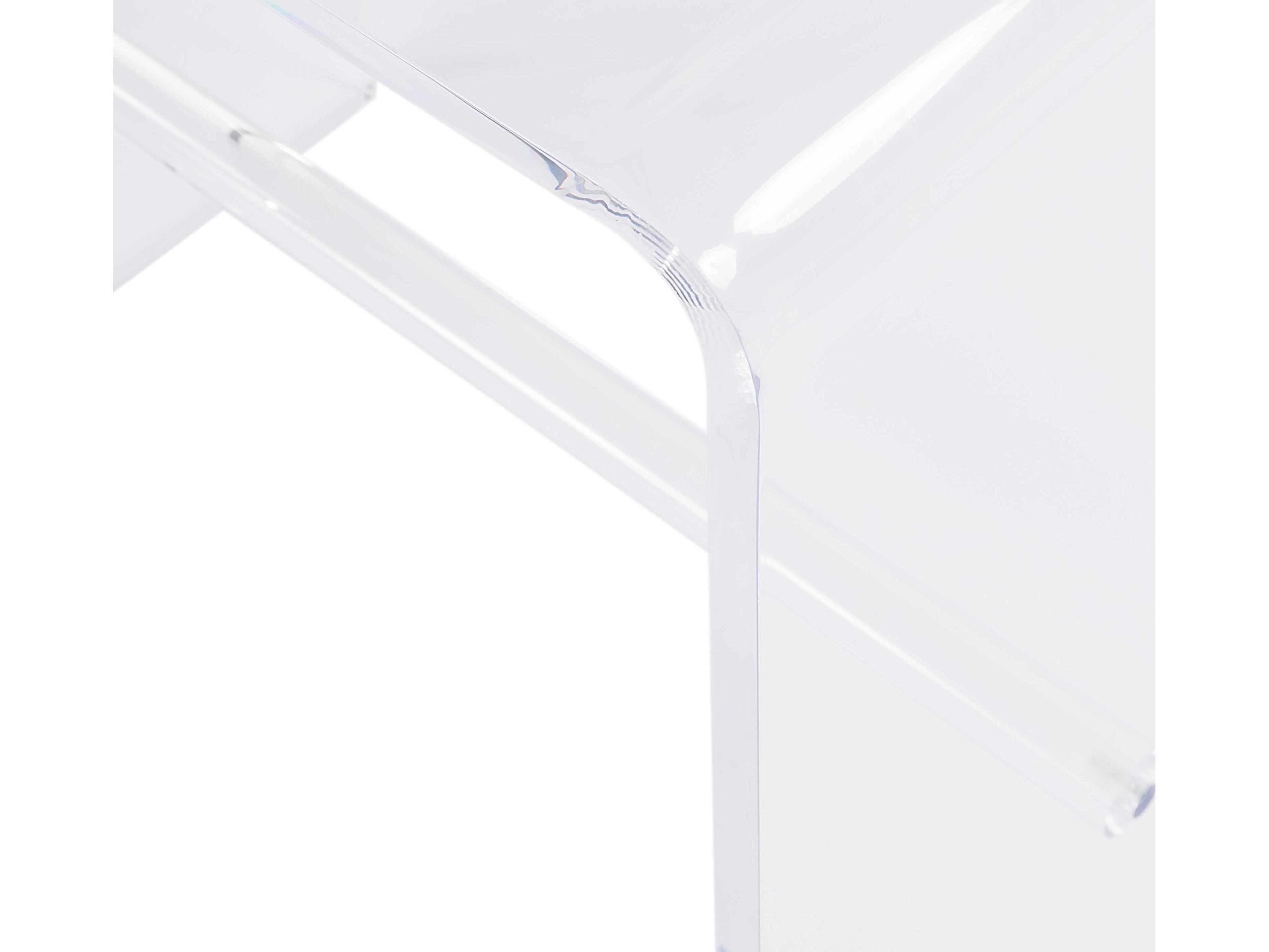 Butler Corsica Rectangular Acrylic Clear End Table