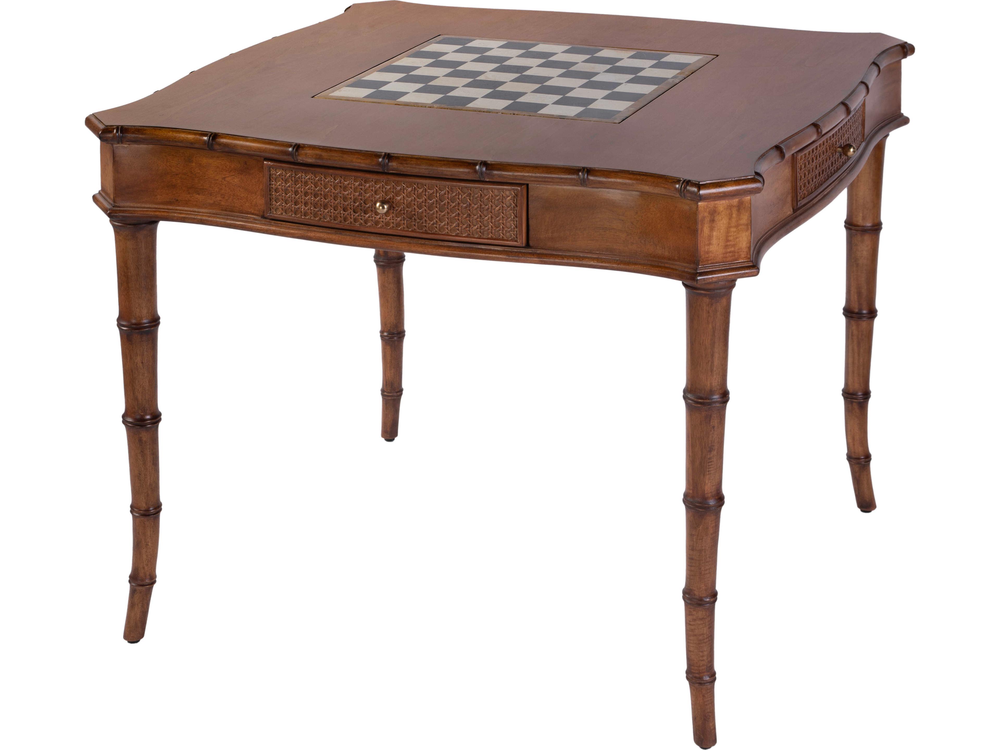 Osman Maple Wood Light Brown Game Table