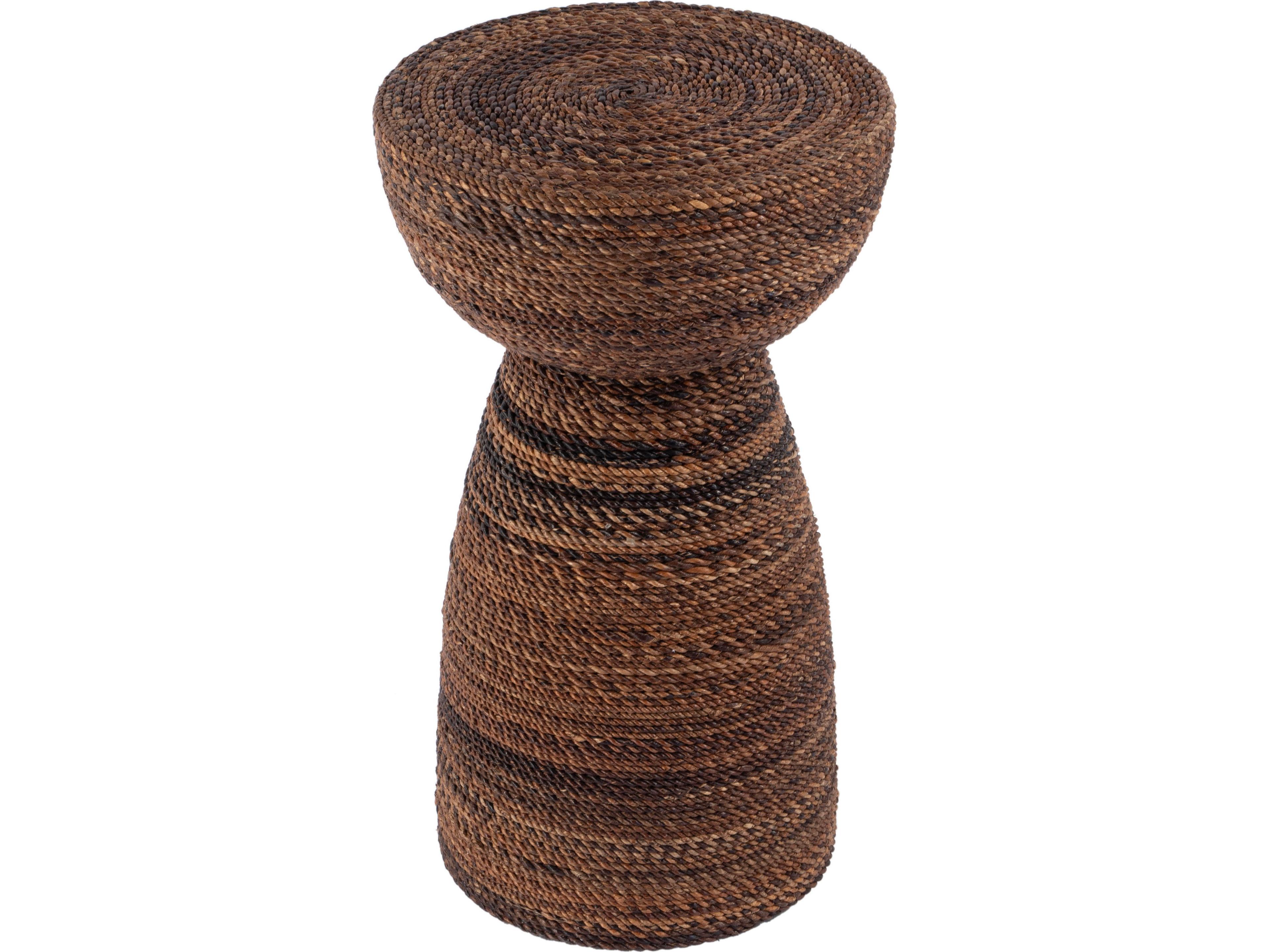 Bagshawe Round Wood Heritage End Table