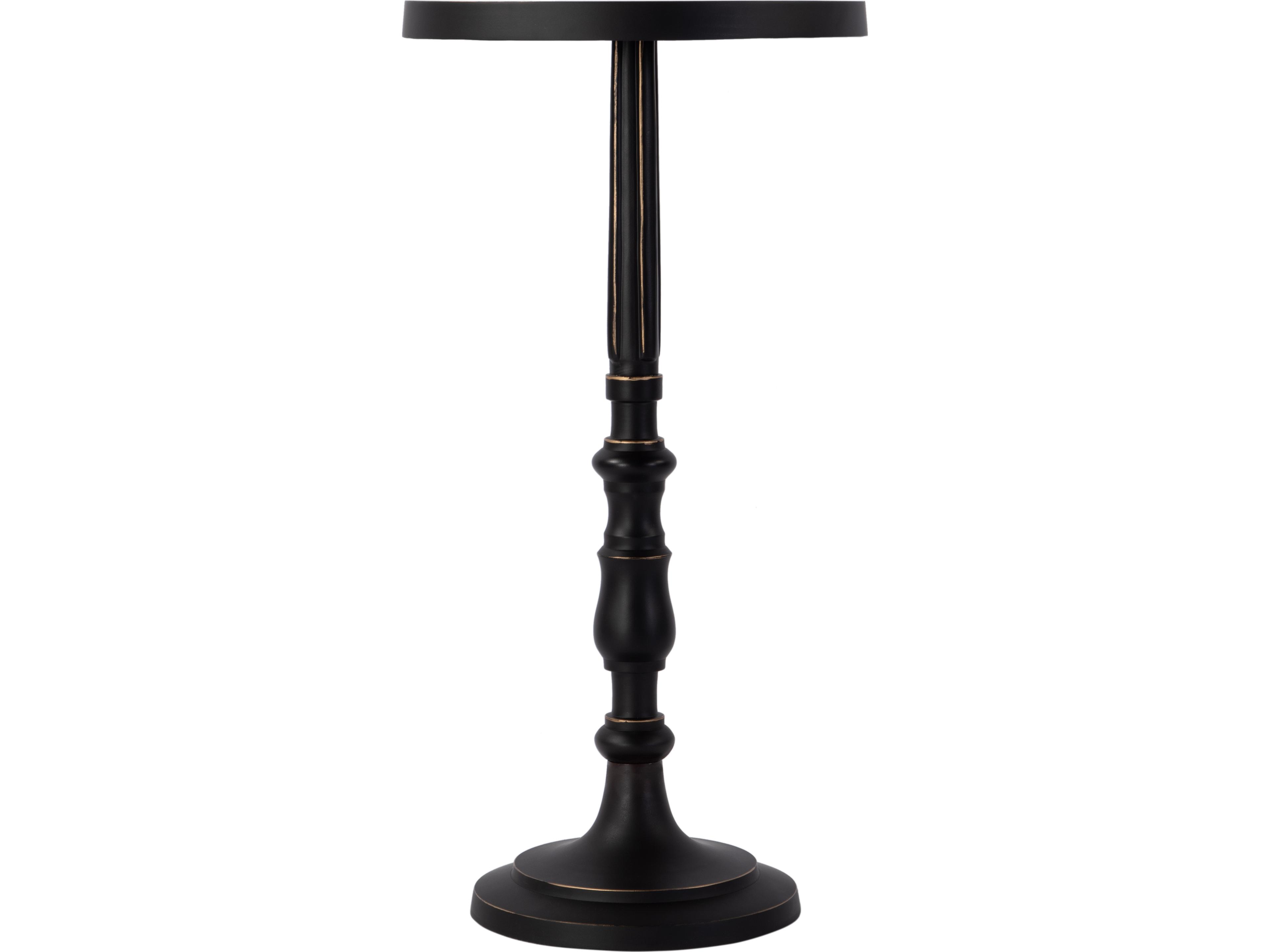 Butler Heidi Round Metal Bronze End Table