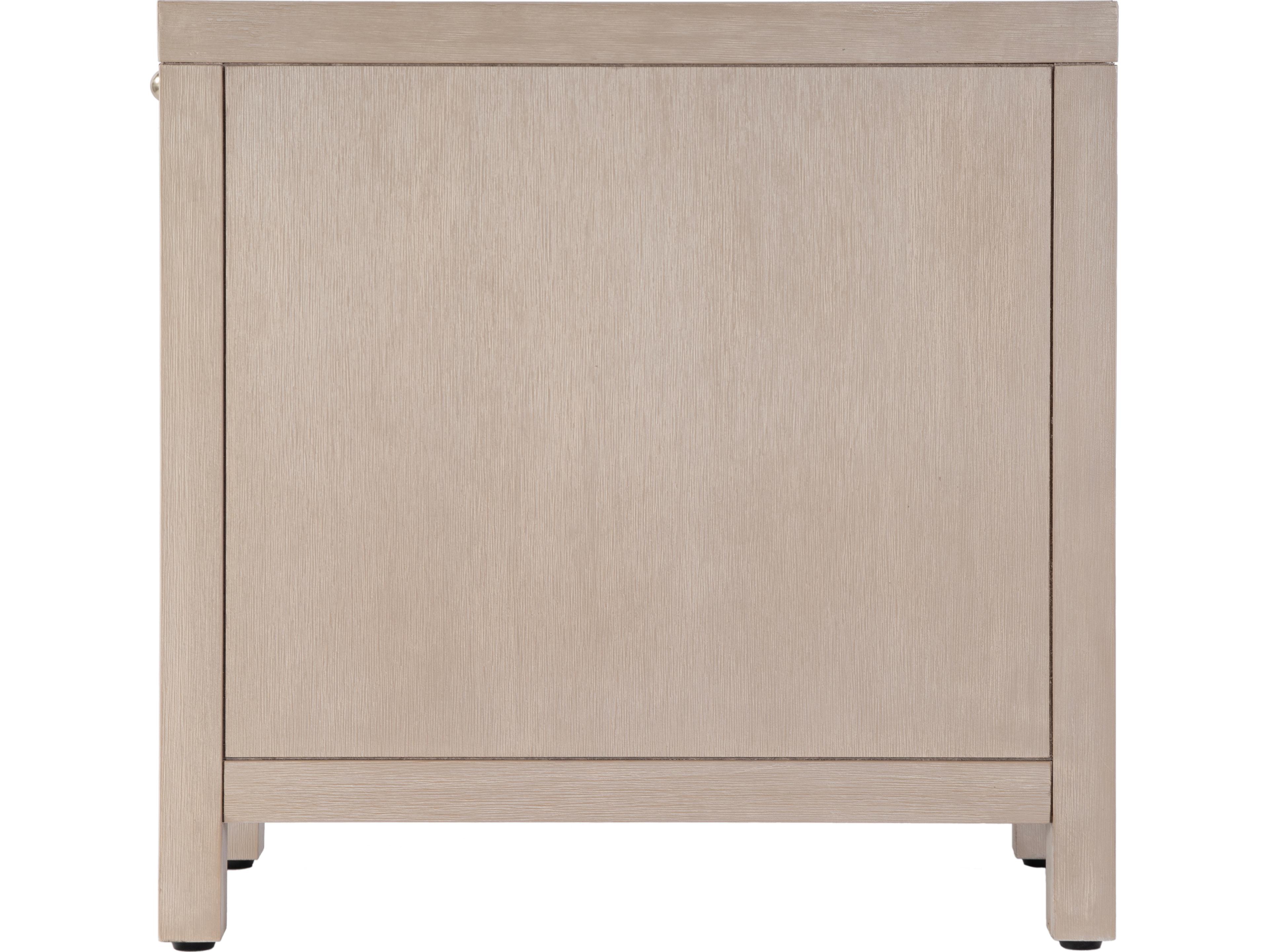 Butler Nora Rectangular Wood Antique Taupe End Table