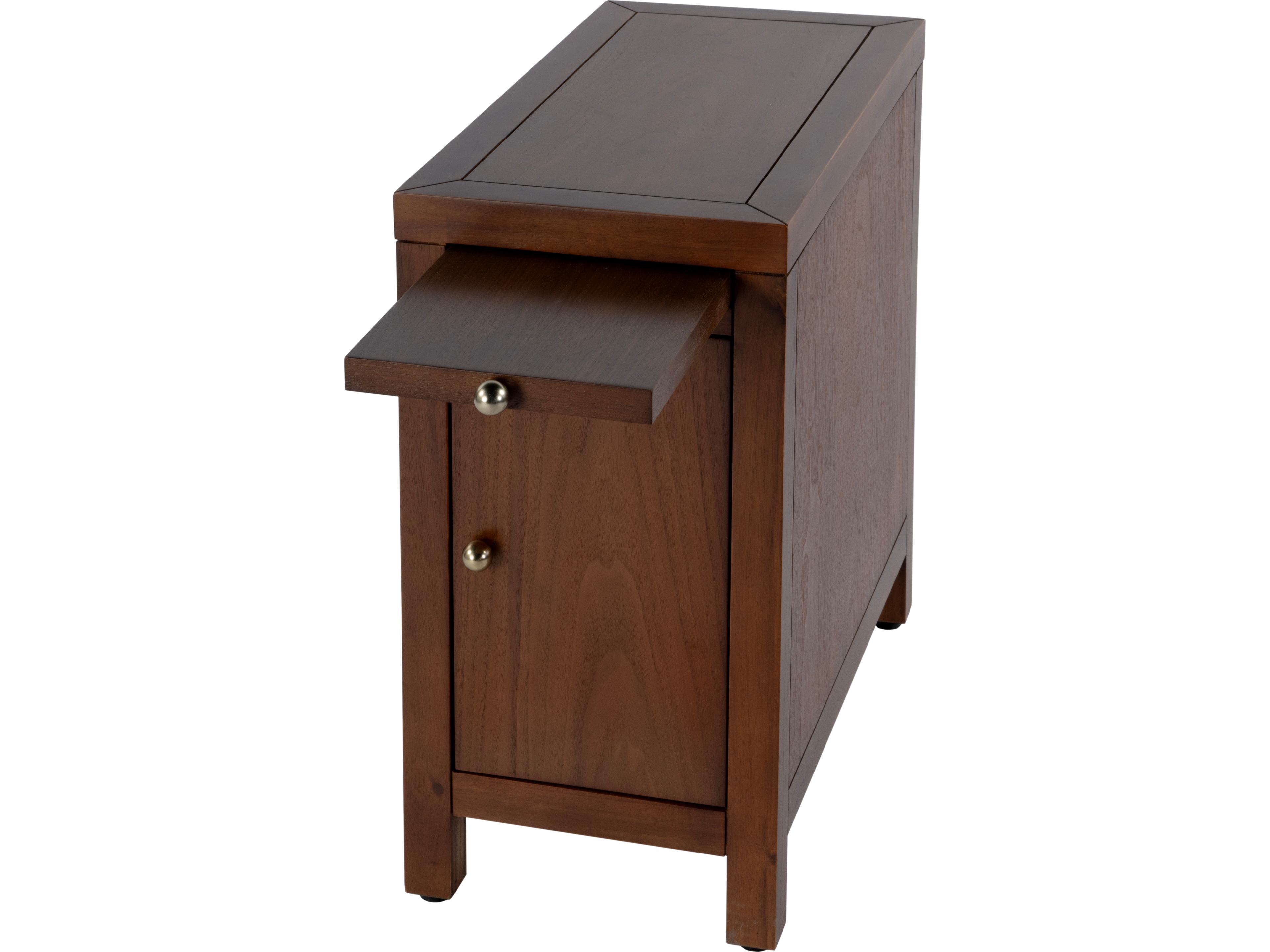Butler Nora Rectangular Wood Walnut End Table