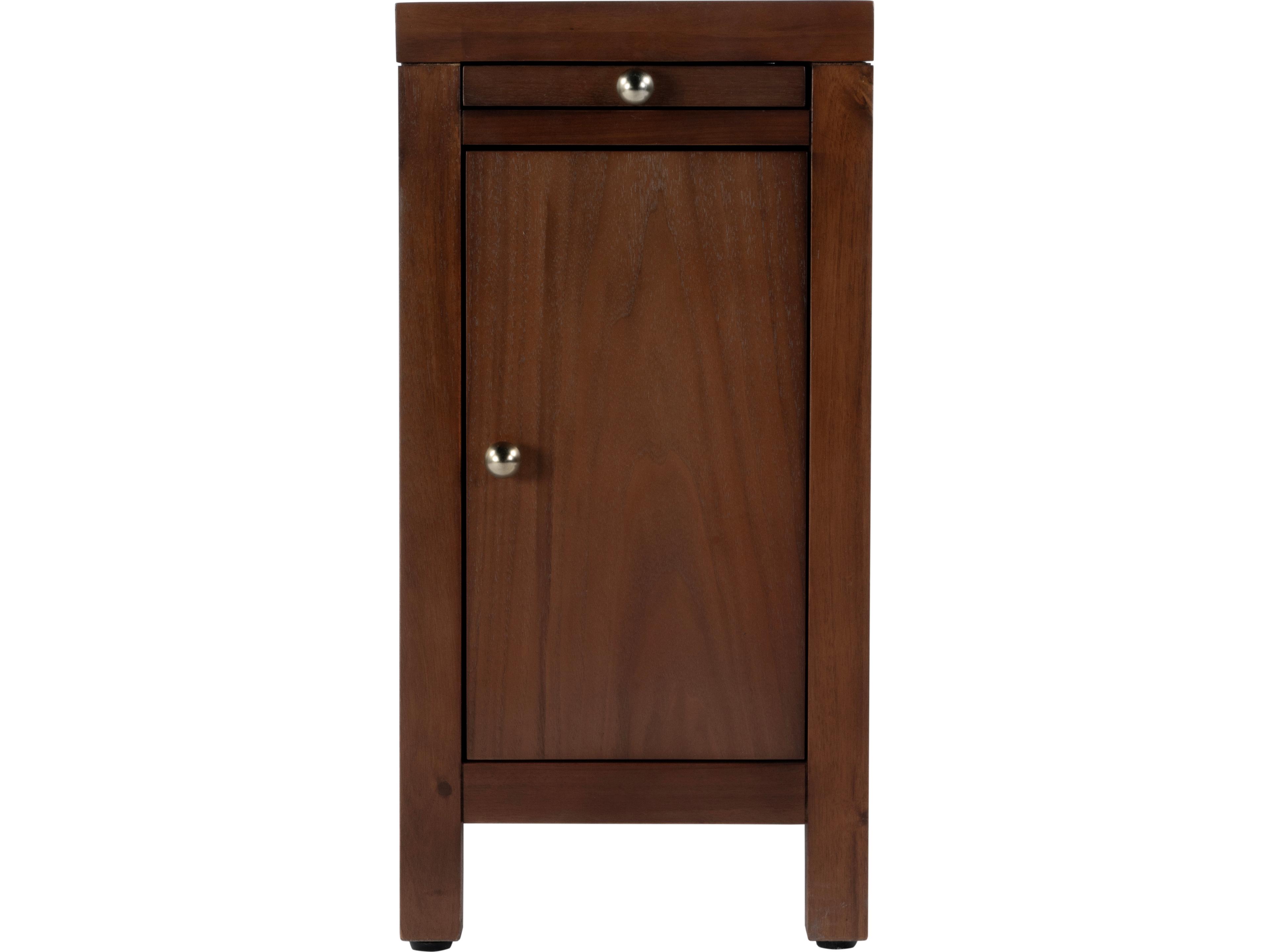 Butler Nora Rectangular Wood Walnut End Table