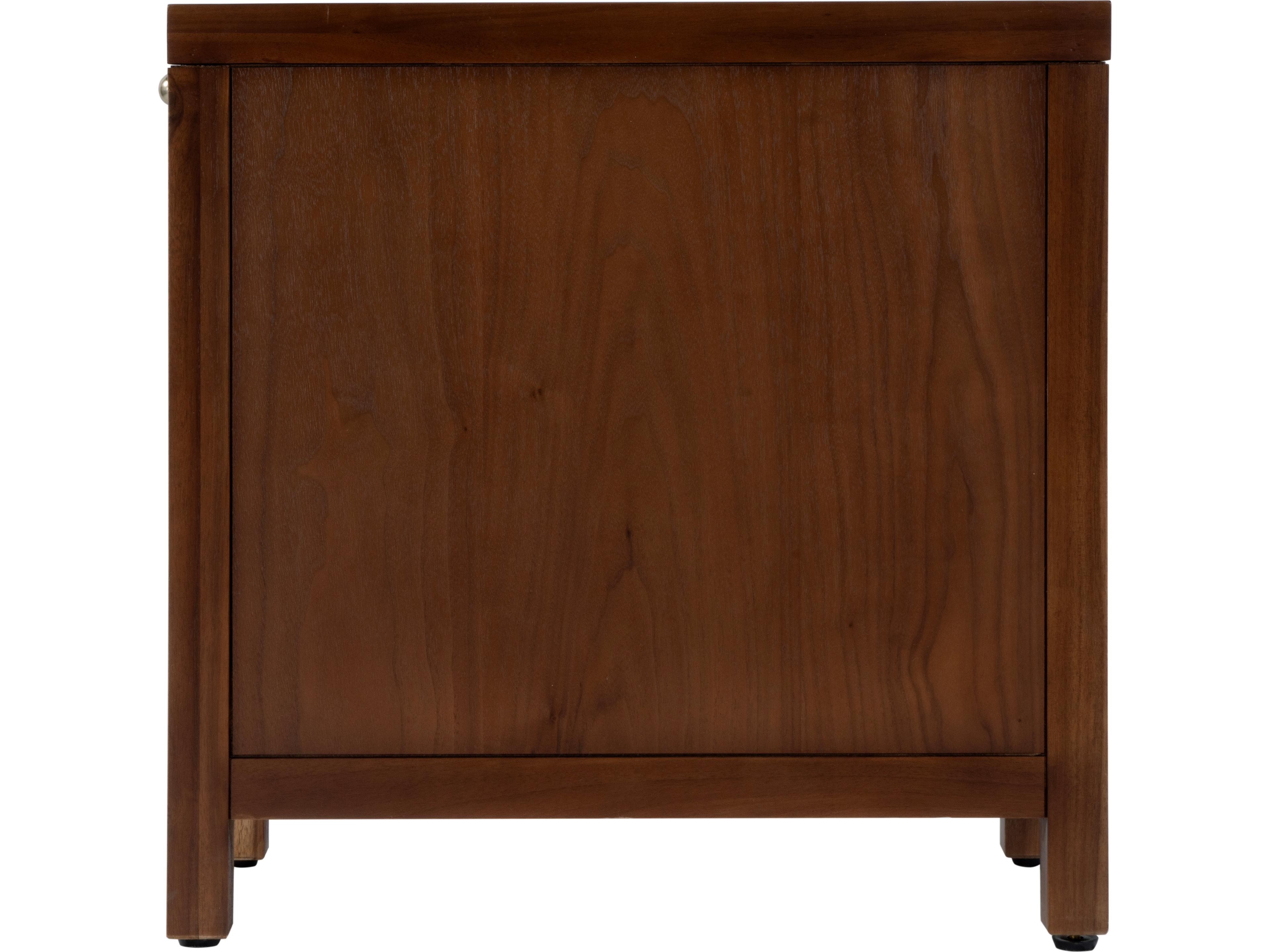 Butler Nora Rectangular Wood Walnut End Table