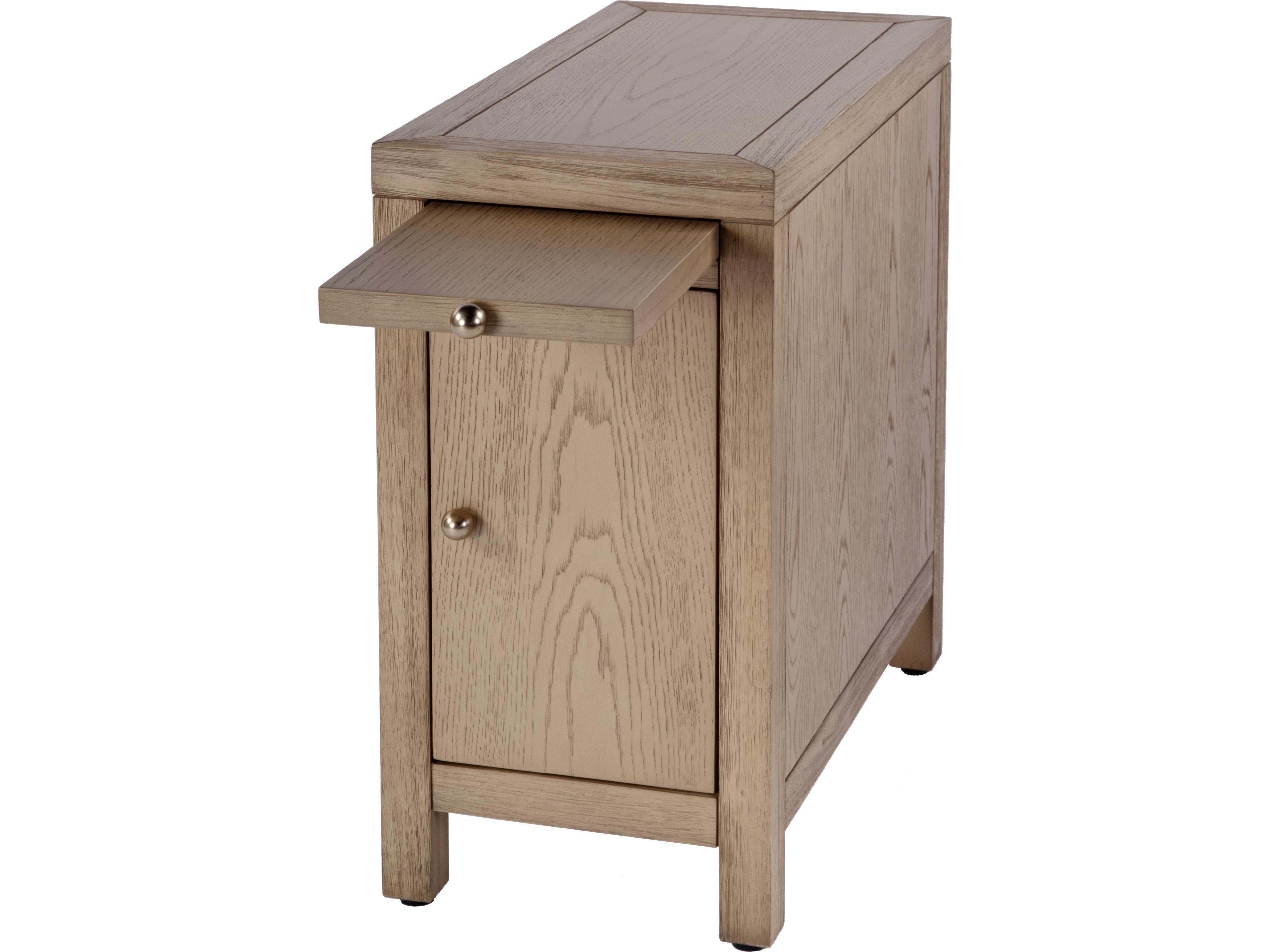 Butler Nora Rectangular Wood Light Oak End Table
