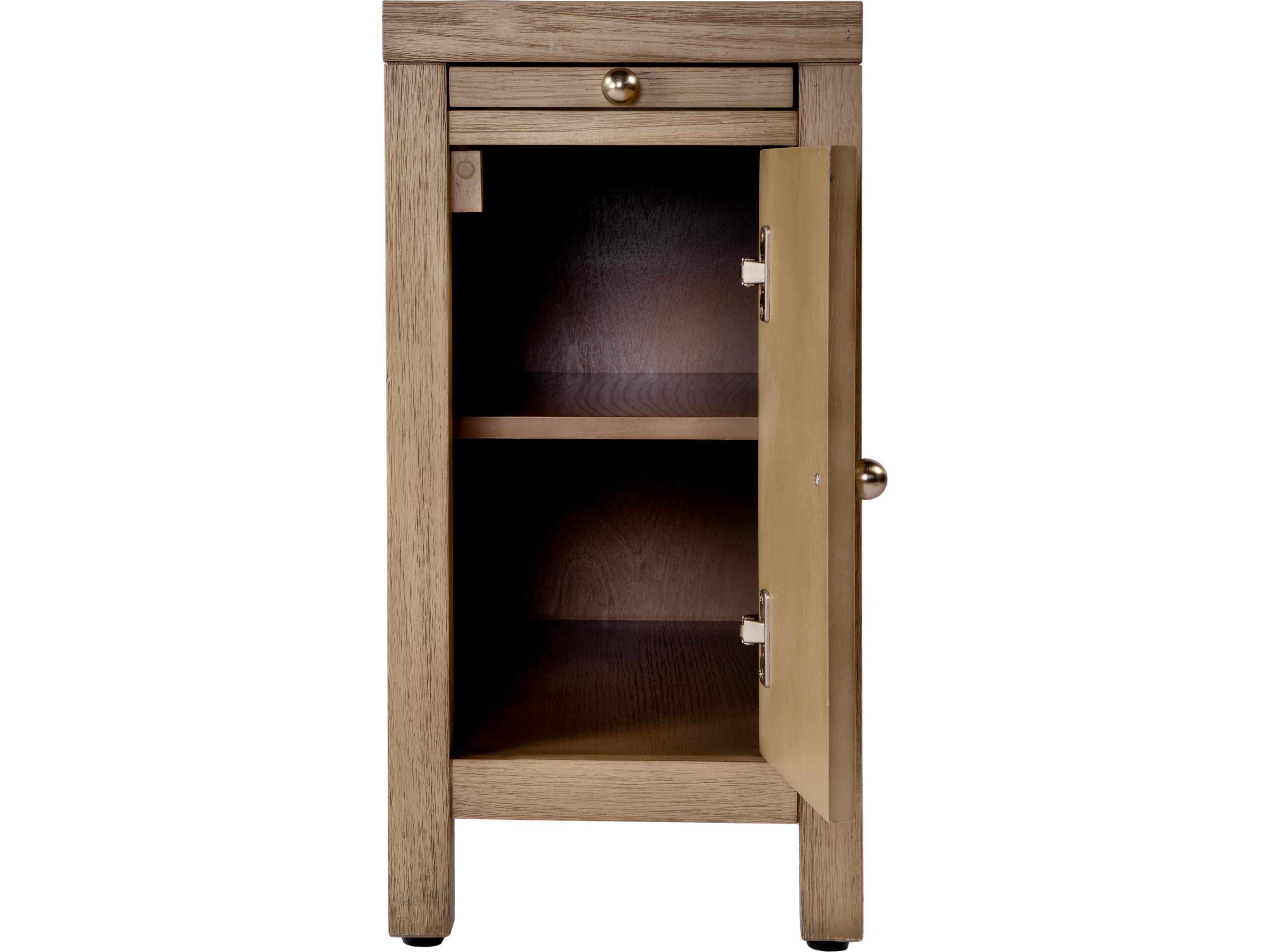 Butler Nora Rectangular Wood Light Oak End Table