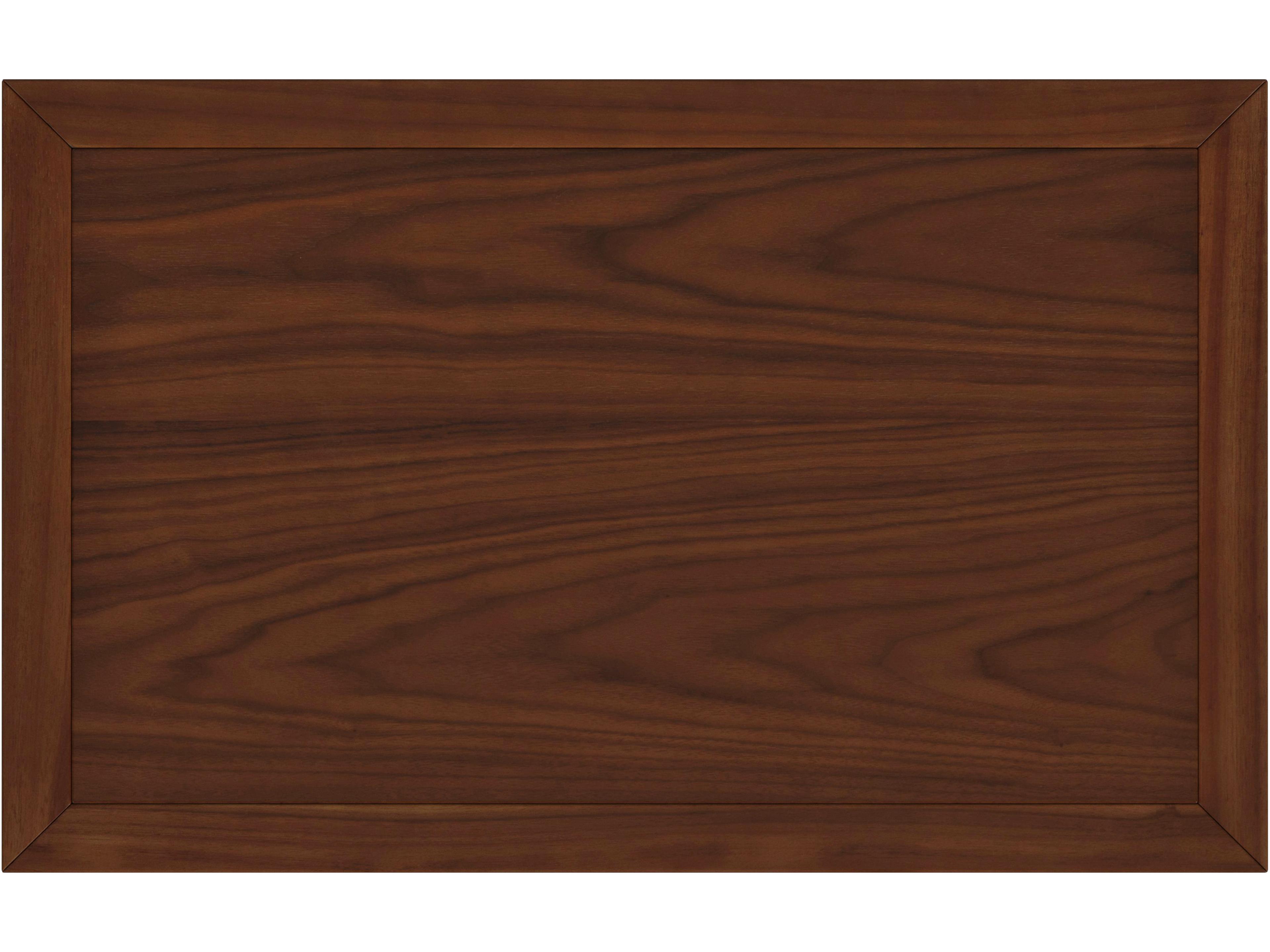 Butler Nora 3-Drawers Brown Acacia Wood Nightstand