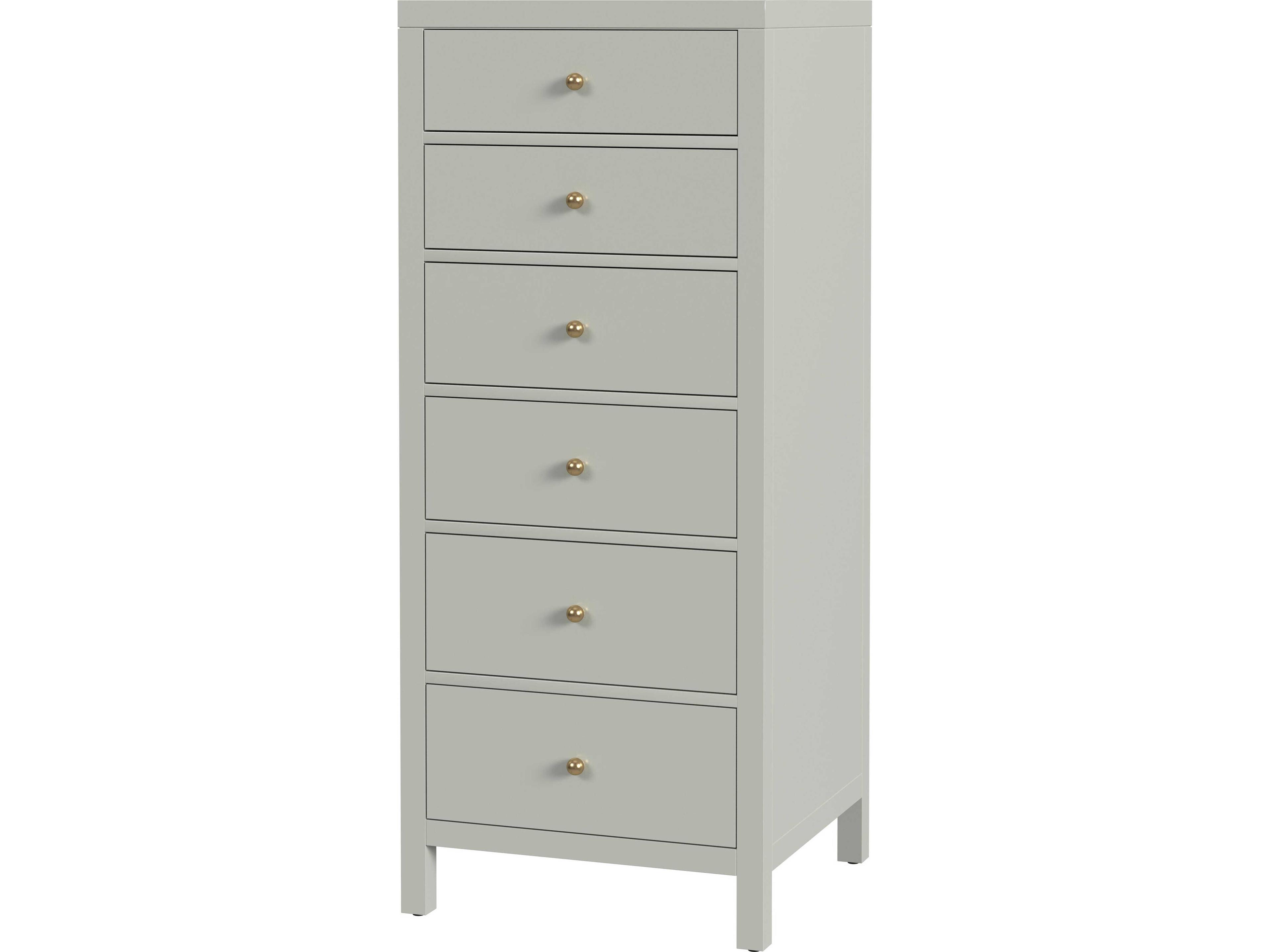 Nora 6-Drawers Acacia Wood Dresser