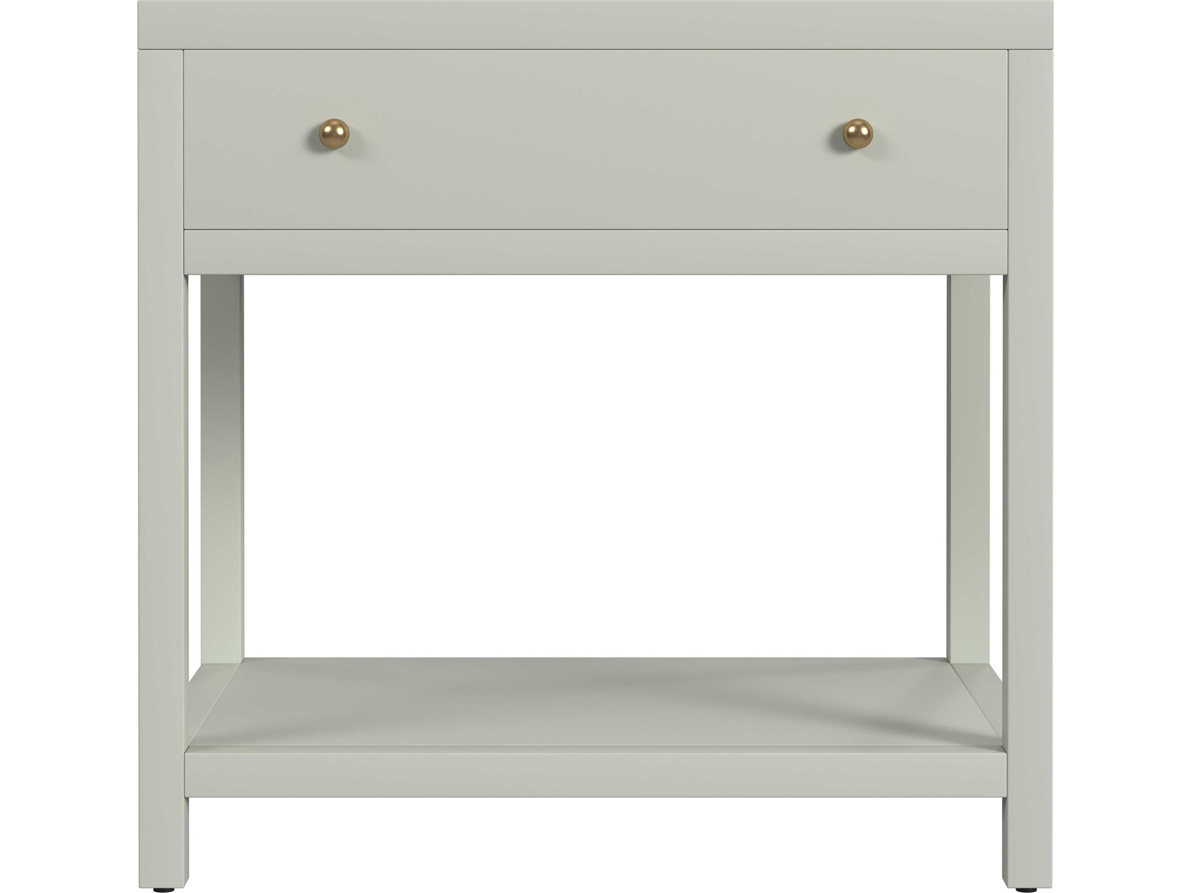 Butler Nora 1-Drawer Acacia Wood Nightstand