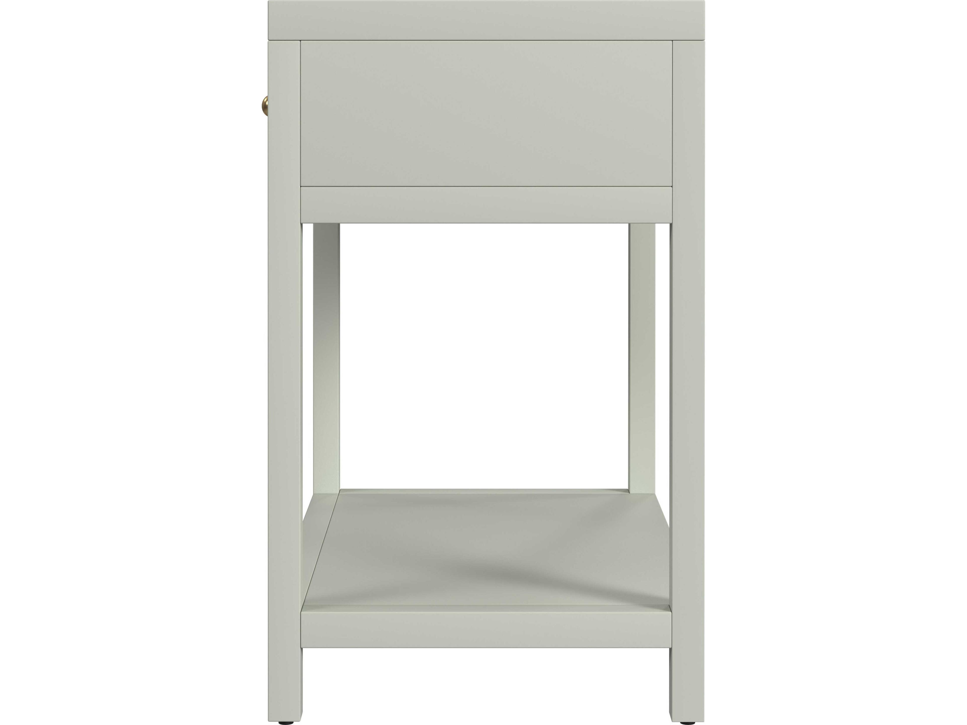 Butler Nora 1-Drawer Acacia Wood Nightstand