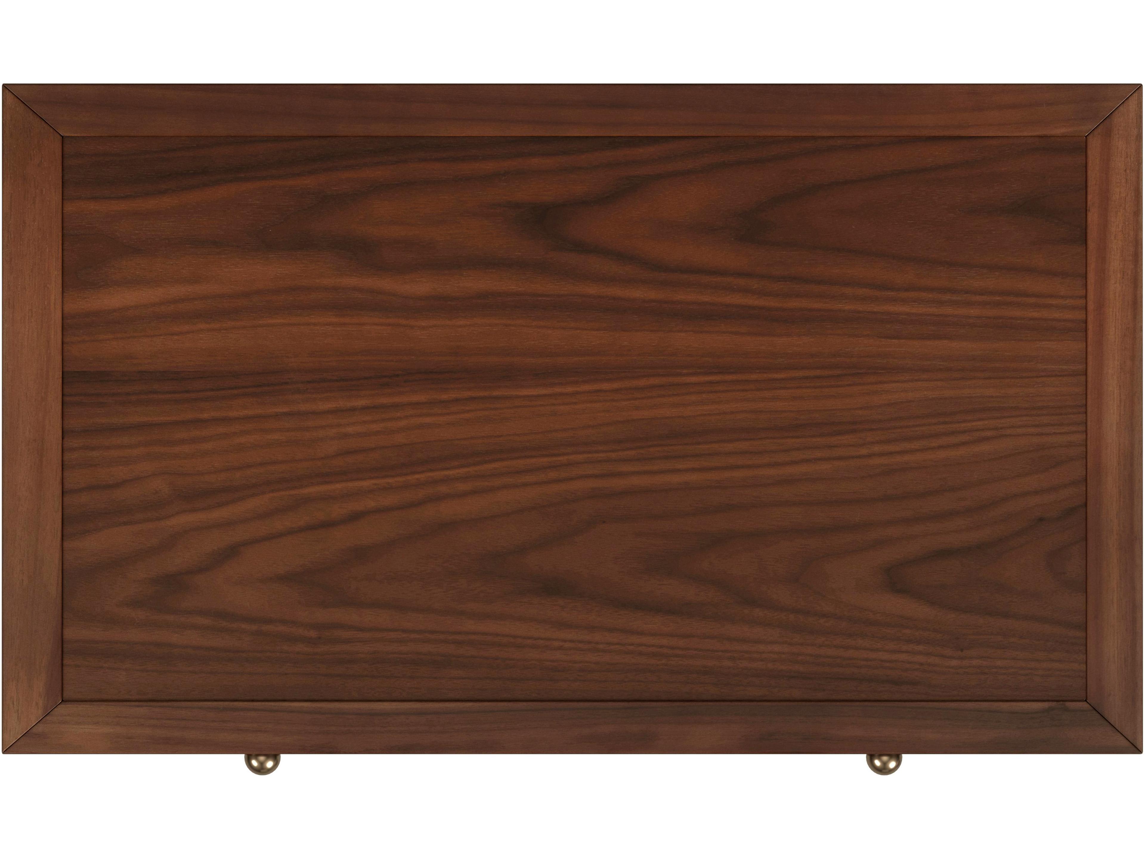 Butler Nora 1-Drawer Brown Acacia Wood Nightstand