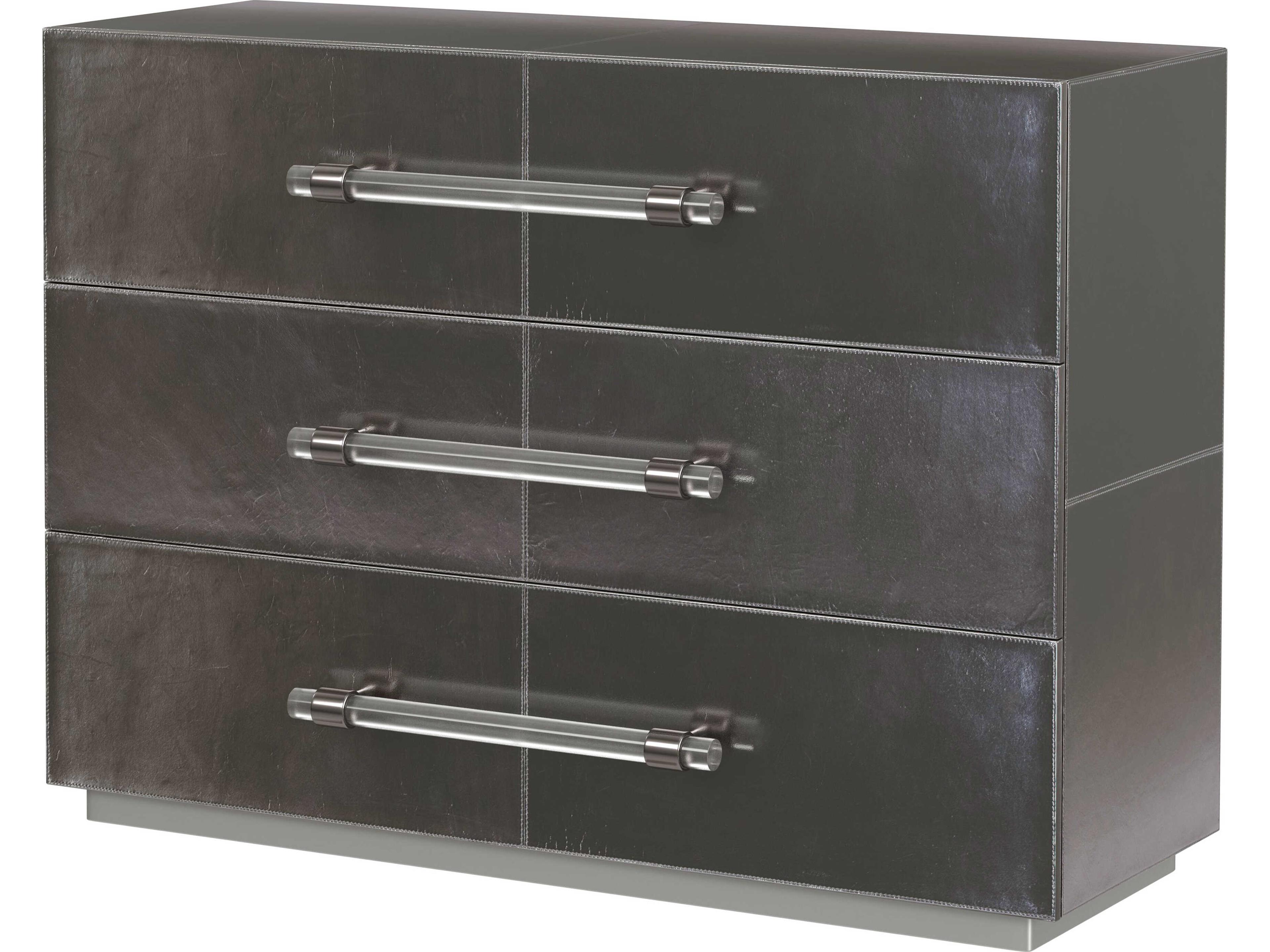 Allman Silverish Gray Accent Chest