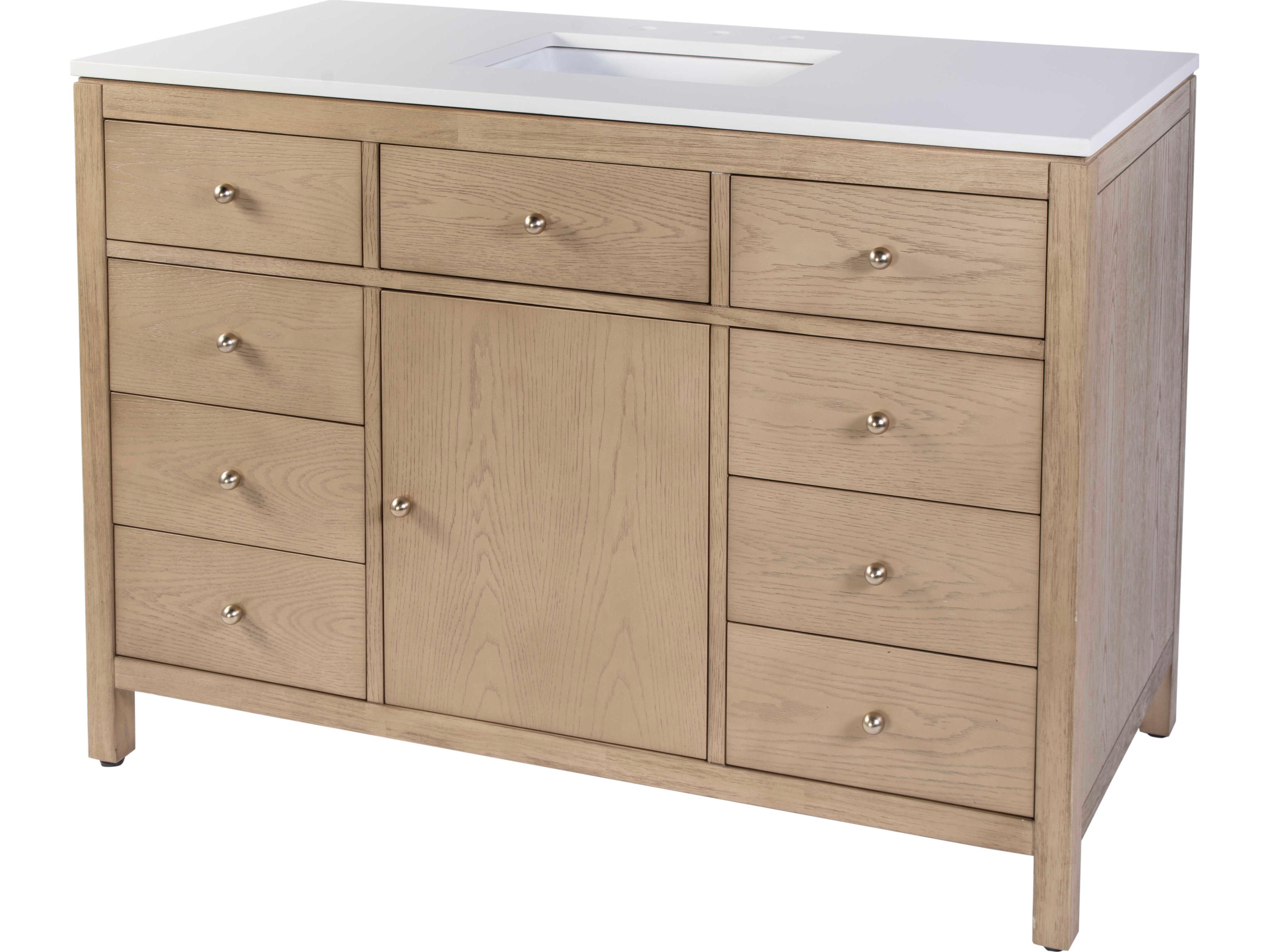 Nora Light Brown Vanity