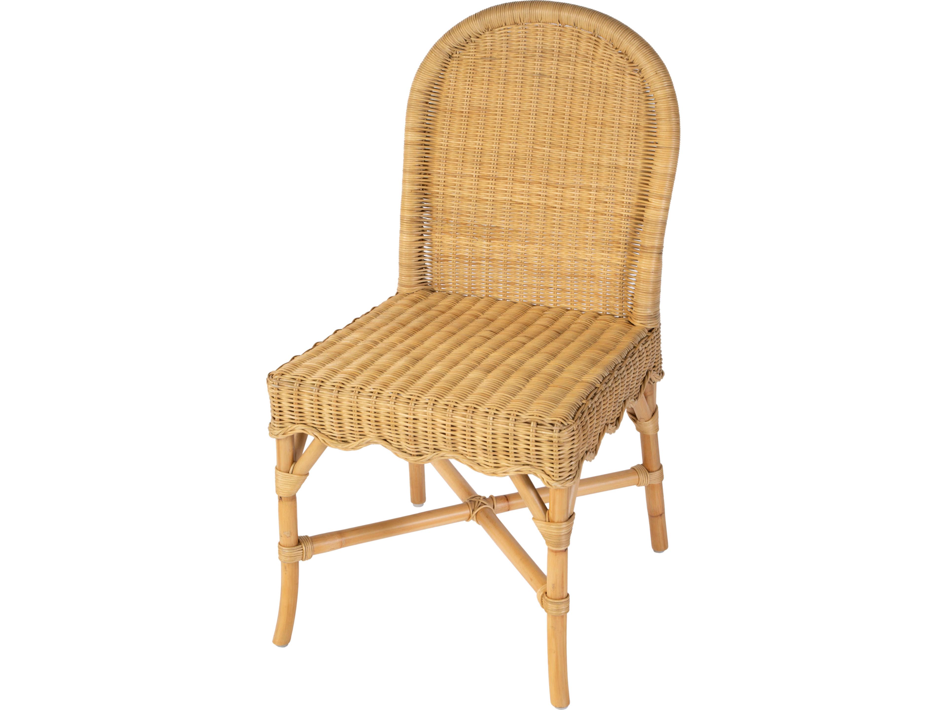 Flora Natural Armless Dining Chair