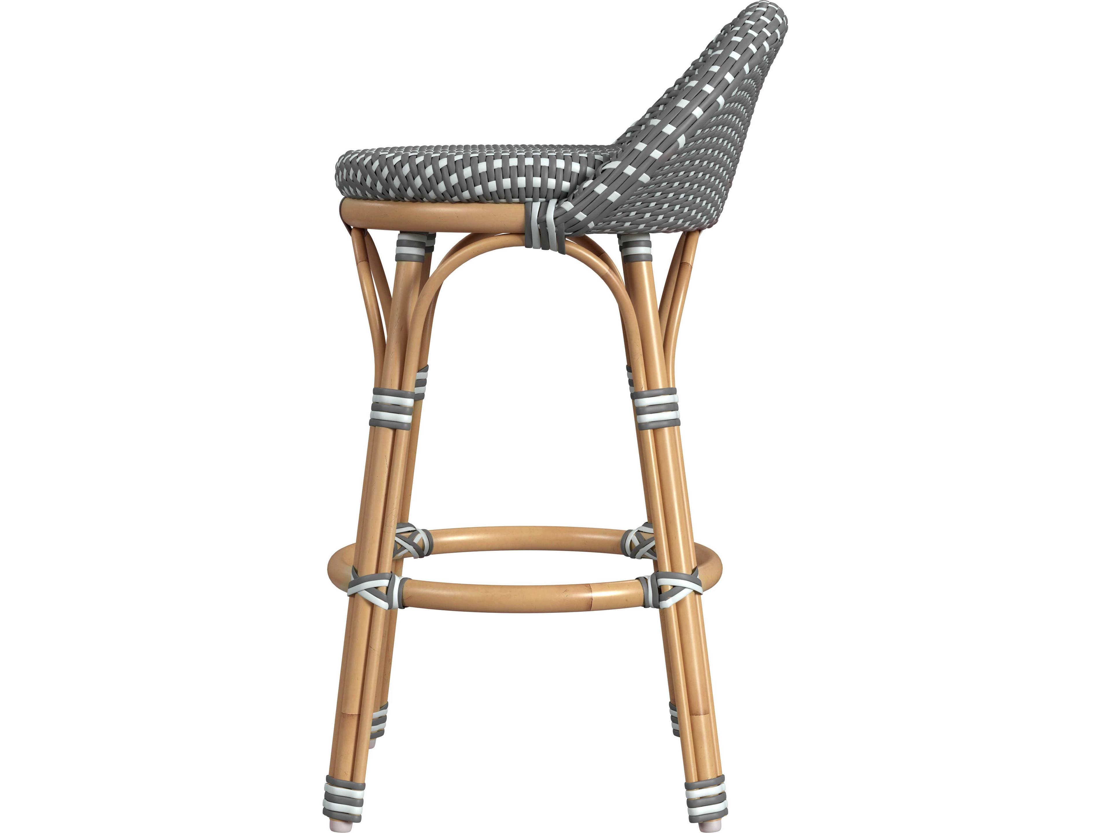 Butler Inez Gray White Counter Stool