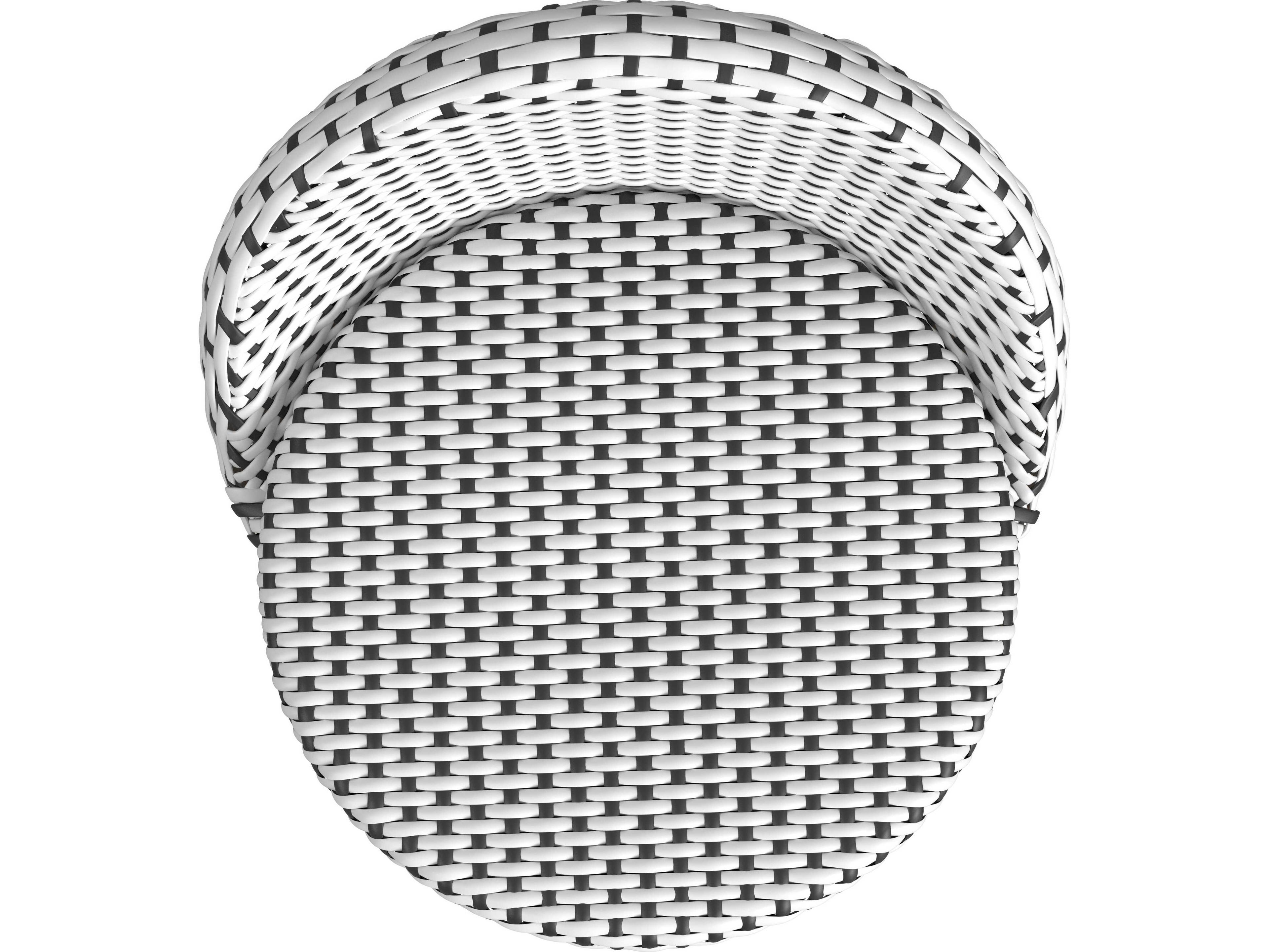 Butler Inez Black White Counter Stool