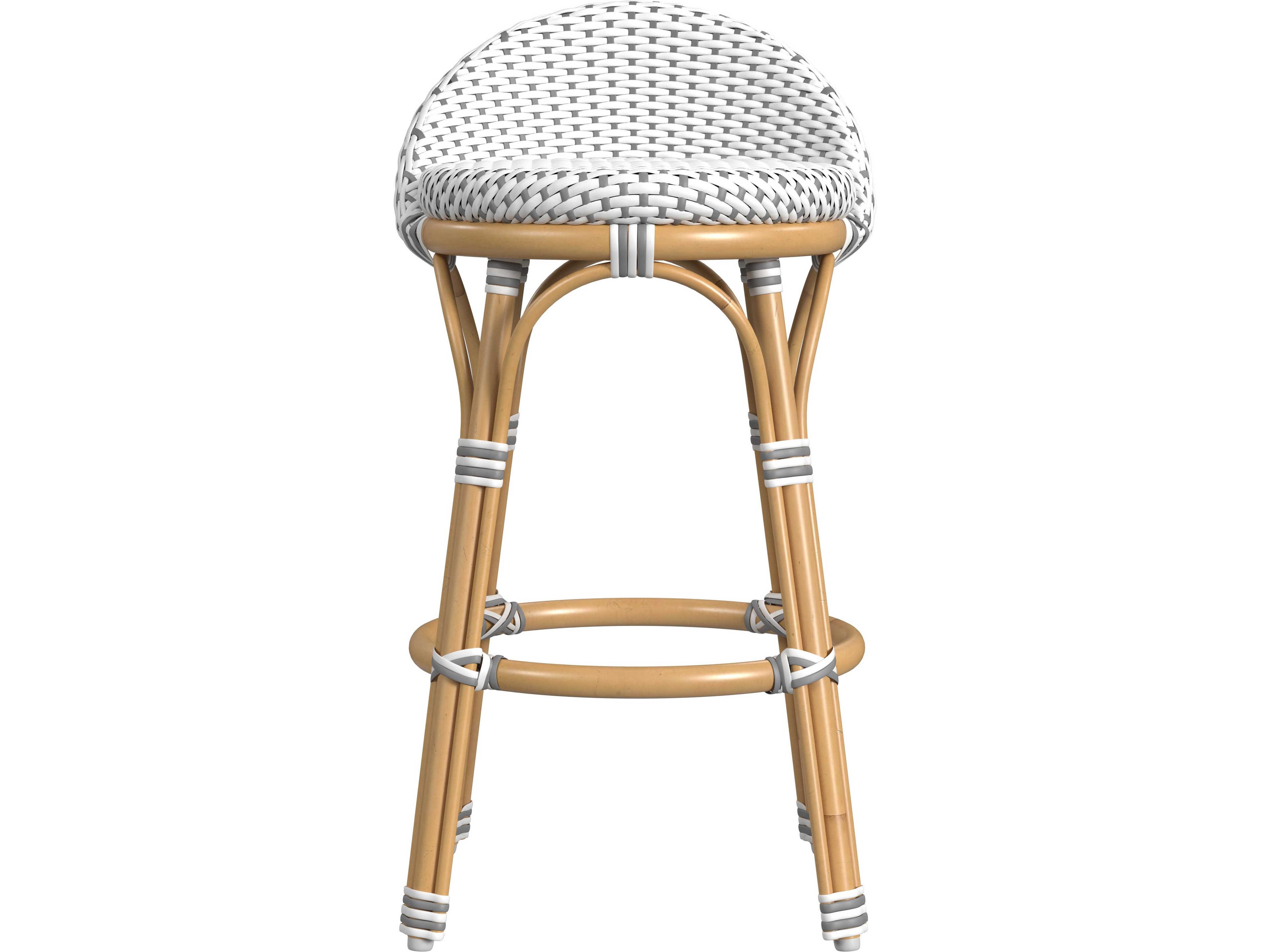 Butler Inez Gray White Counter Stool