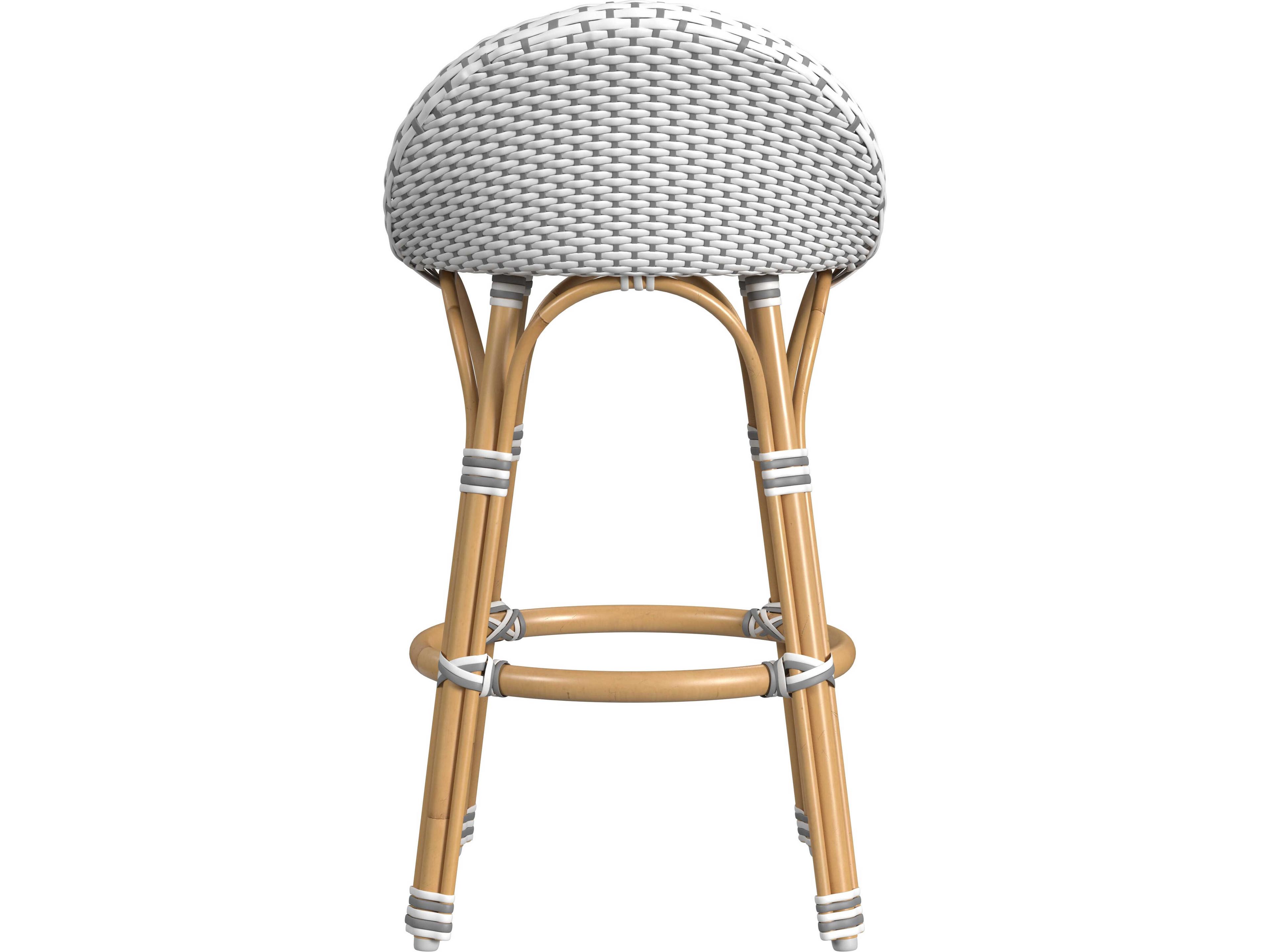 Butler Inez Gray White Counter Stool