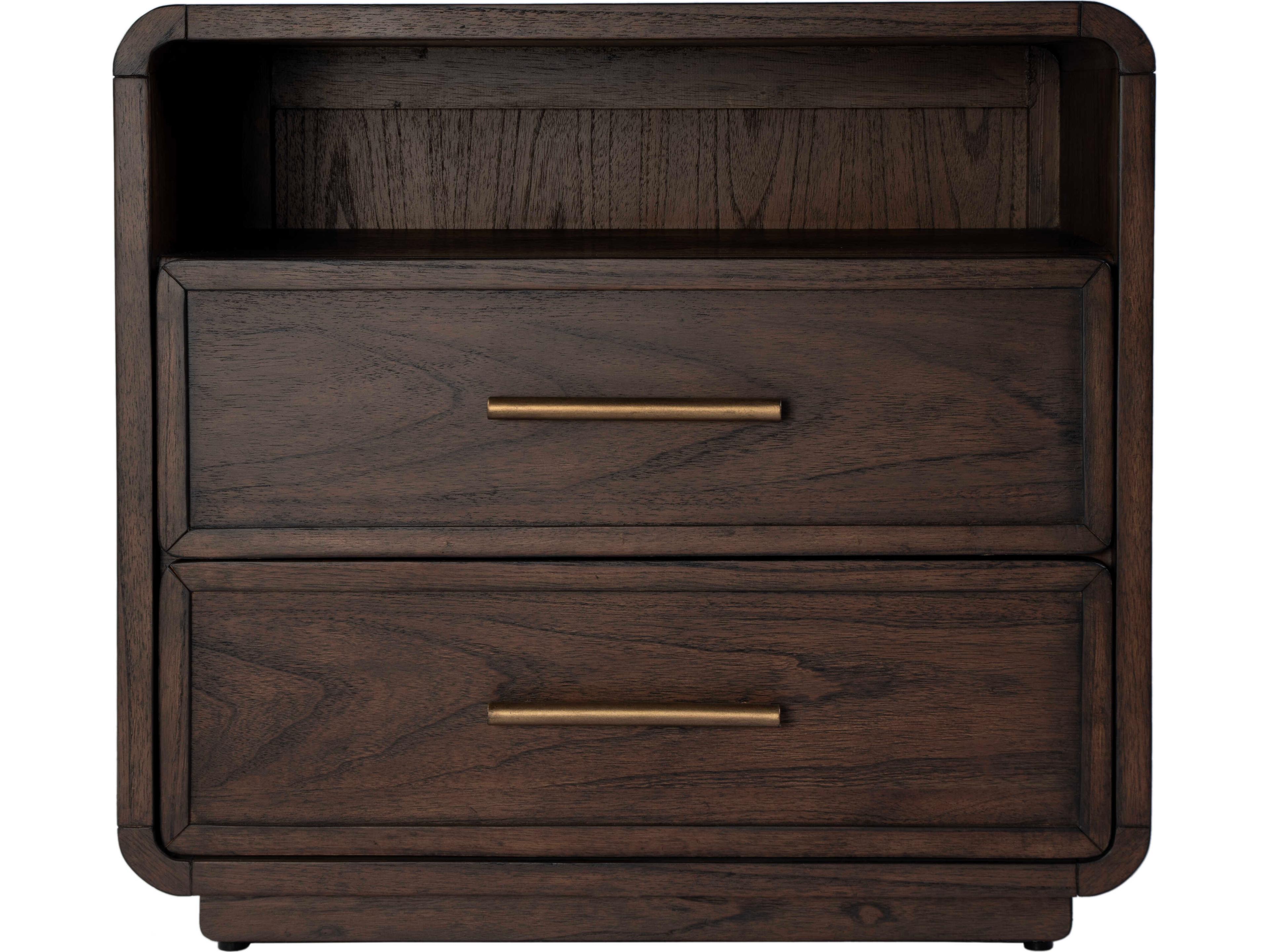 Butler Keenan 2-Drawers Mindi Wood Nightstand