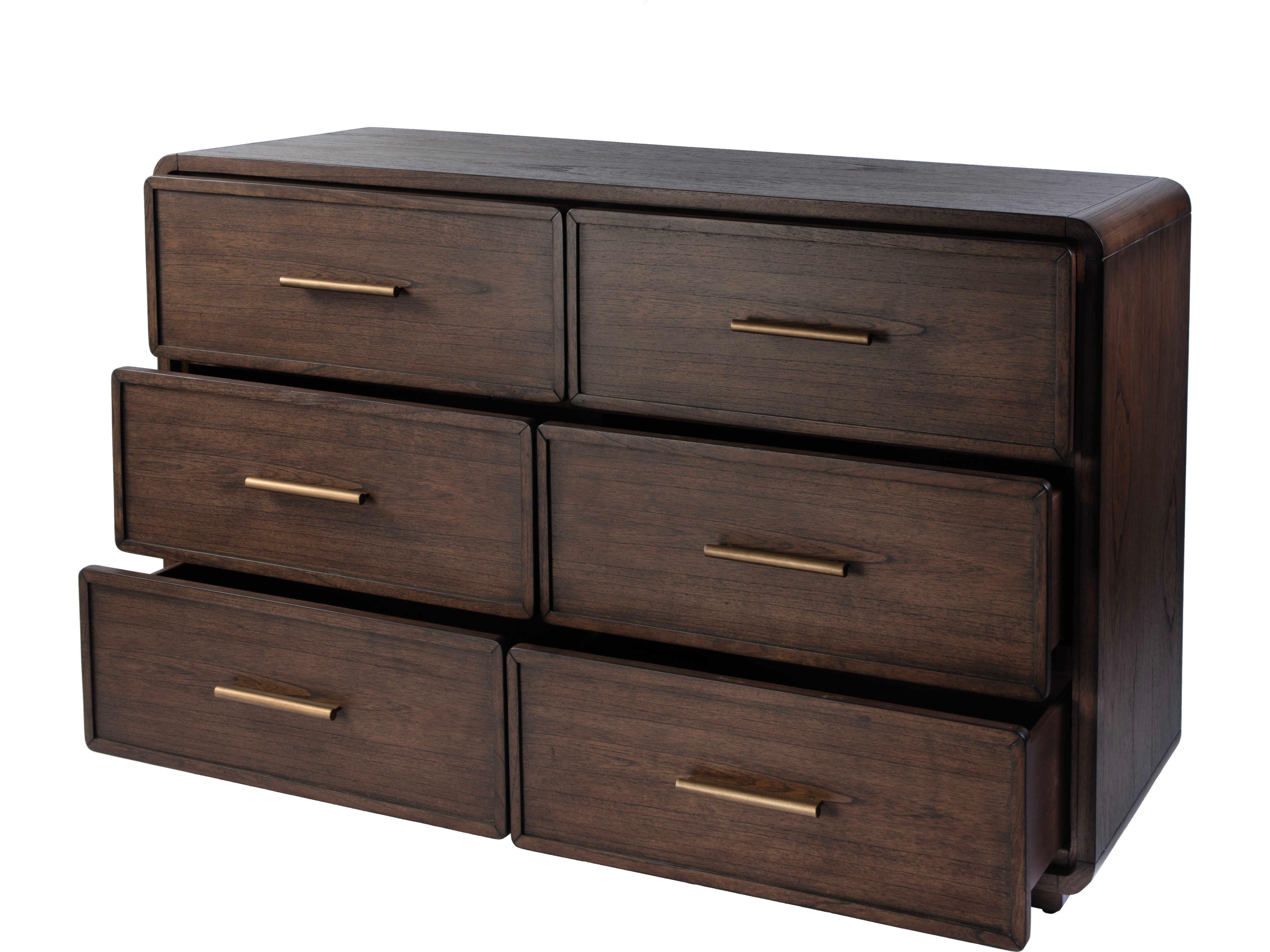 Butler Keenan 6-Drawers Mindi Wood Double Dresser