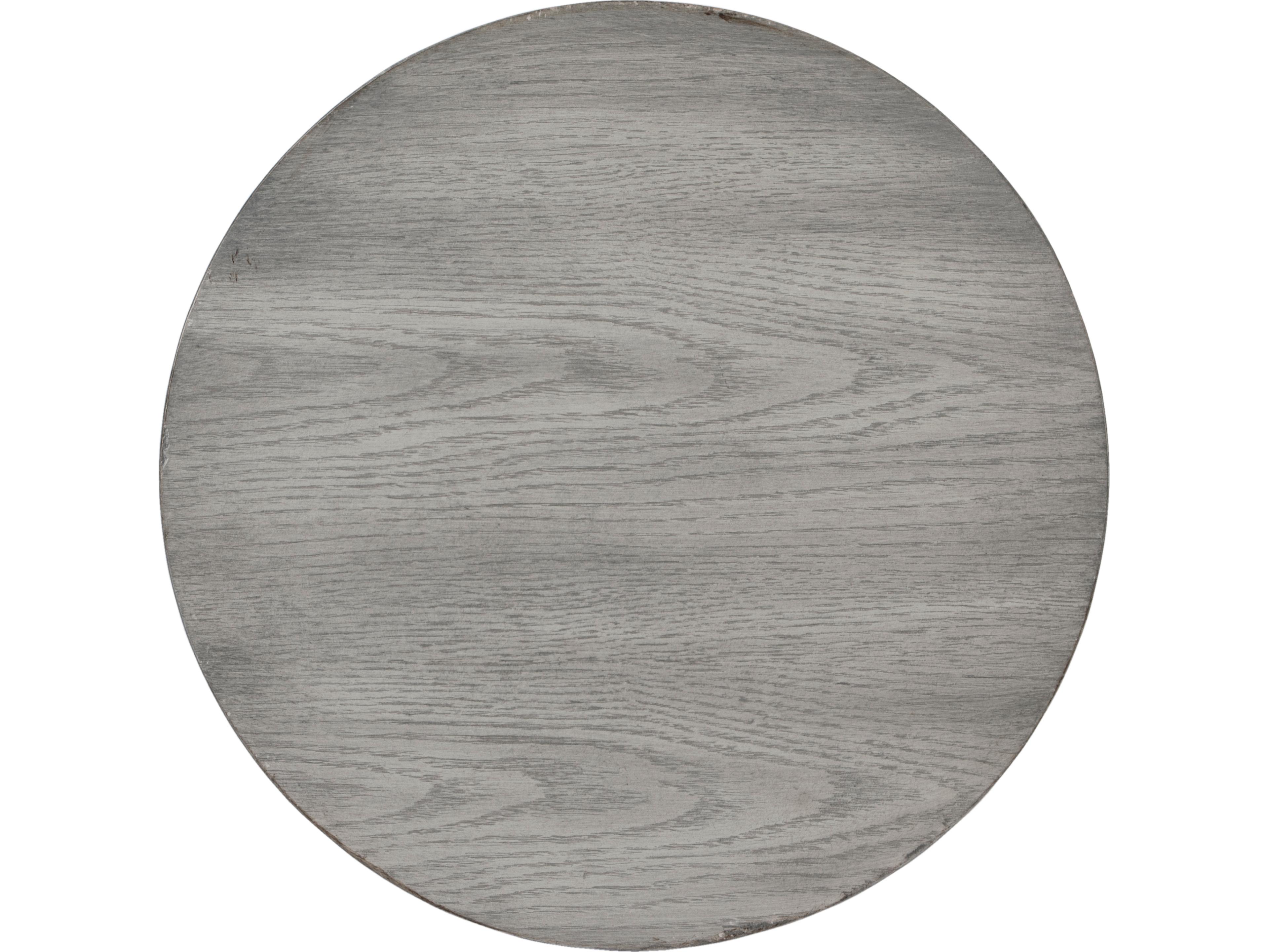 Butler Aphra Round Powder Gray End Table