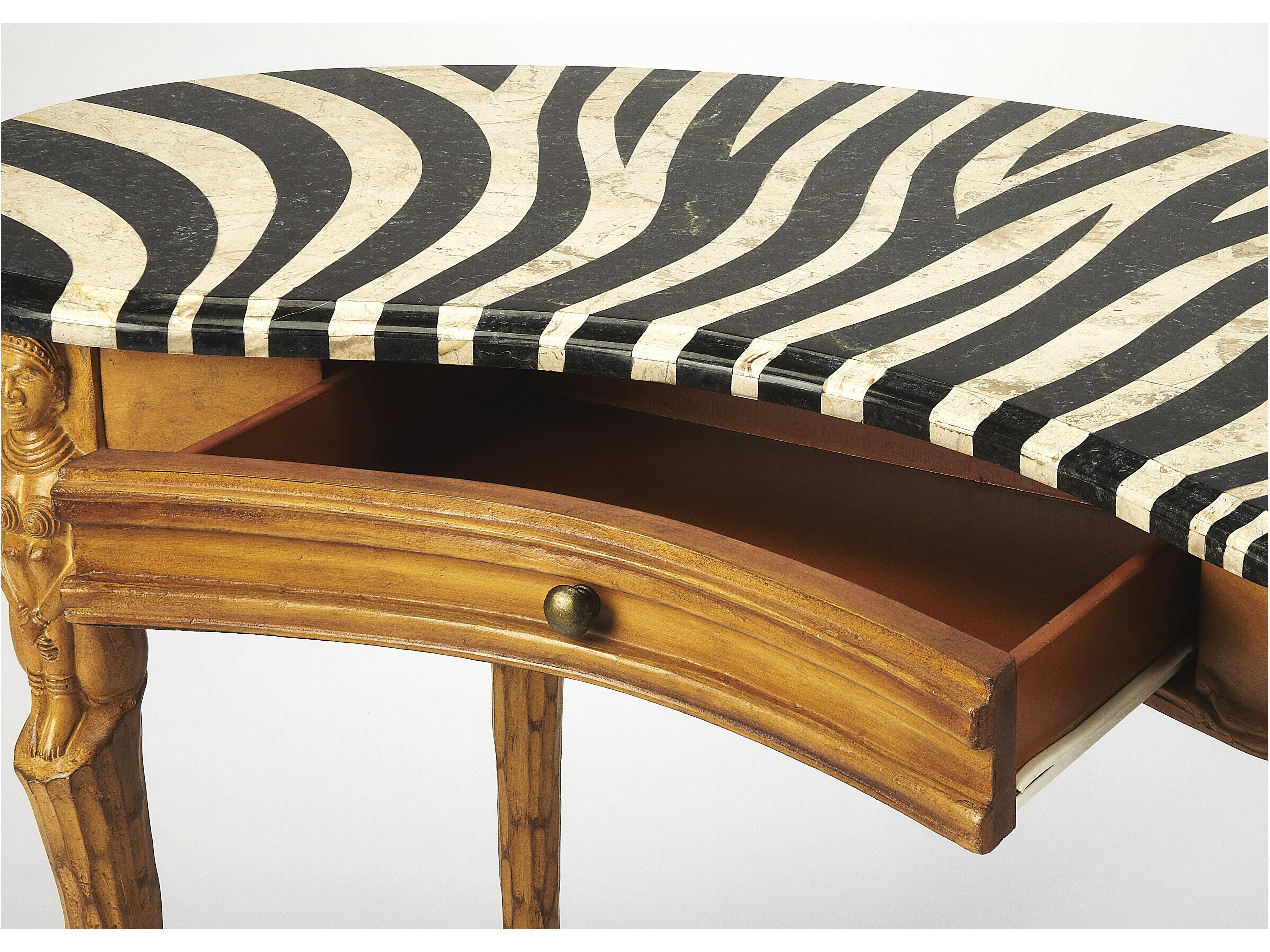 Butler Luisa Heritage Brown Plywood Writing Desk