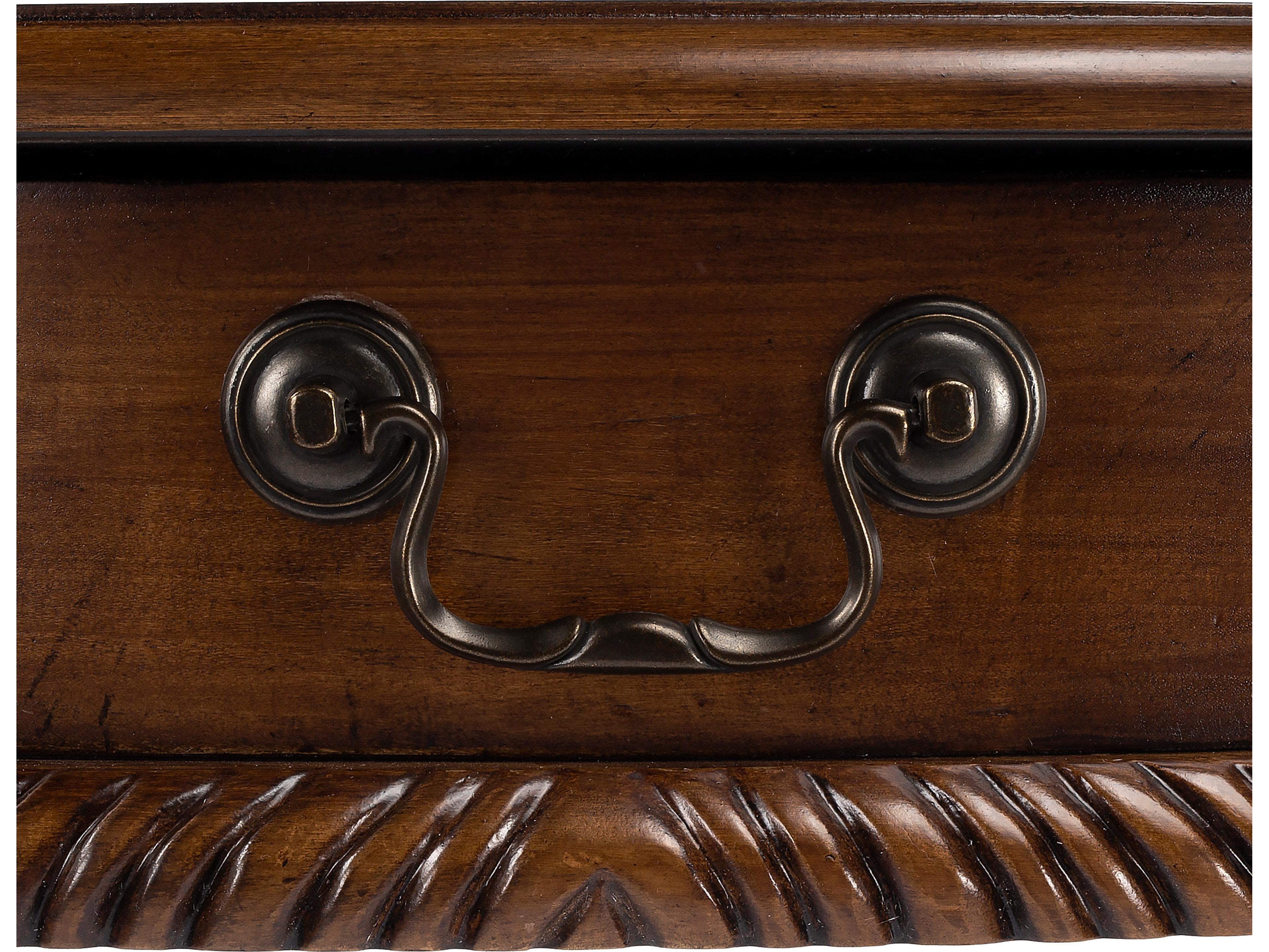 Butler Dupree Vintage Oak Brown Wood Writing Desk