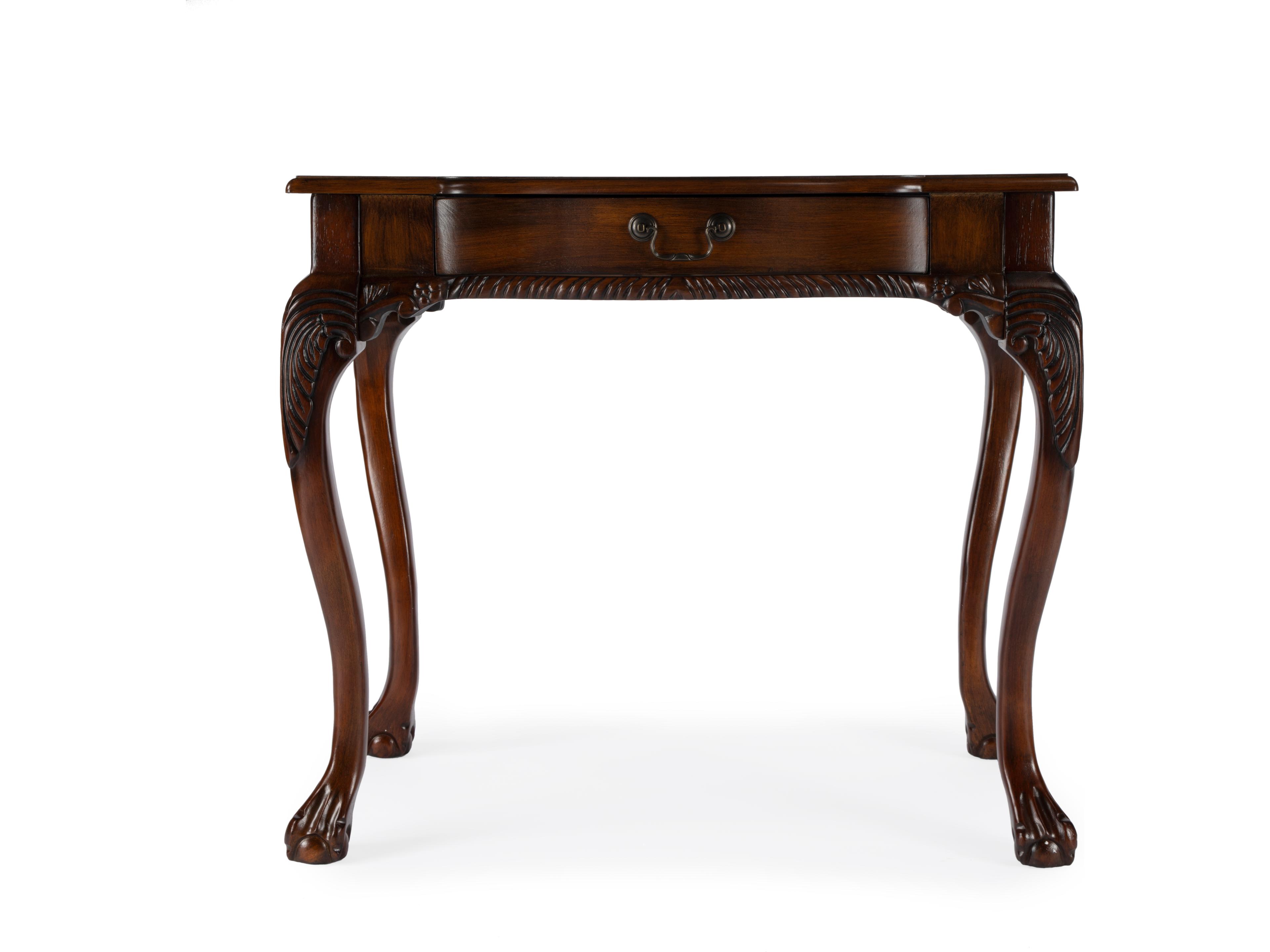 Butler Dupree Cherry Brown Rubberwood Writing Desk