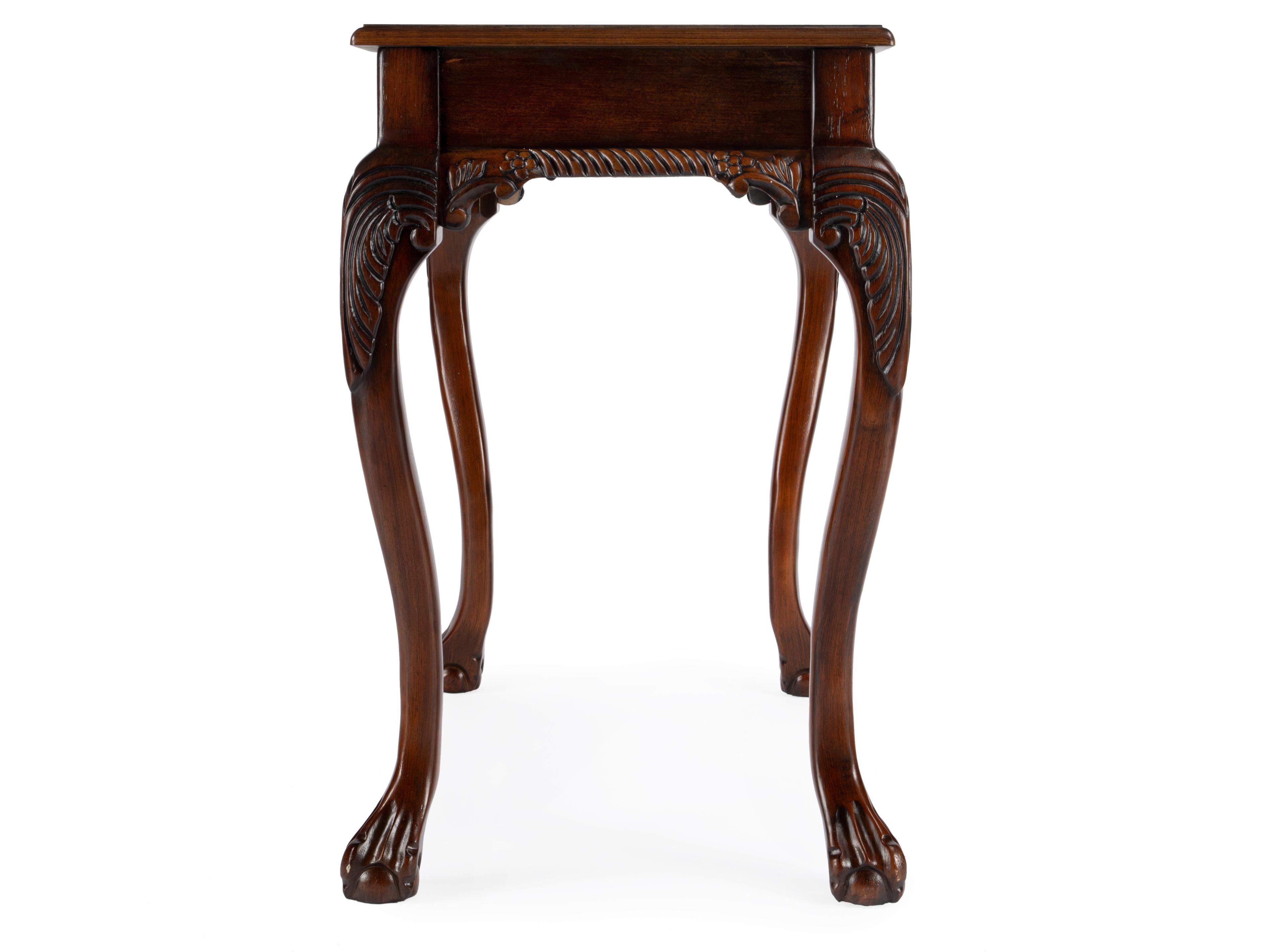 Butler Dupree Cherry Brown Rubberwood Writing Desk
