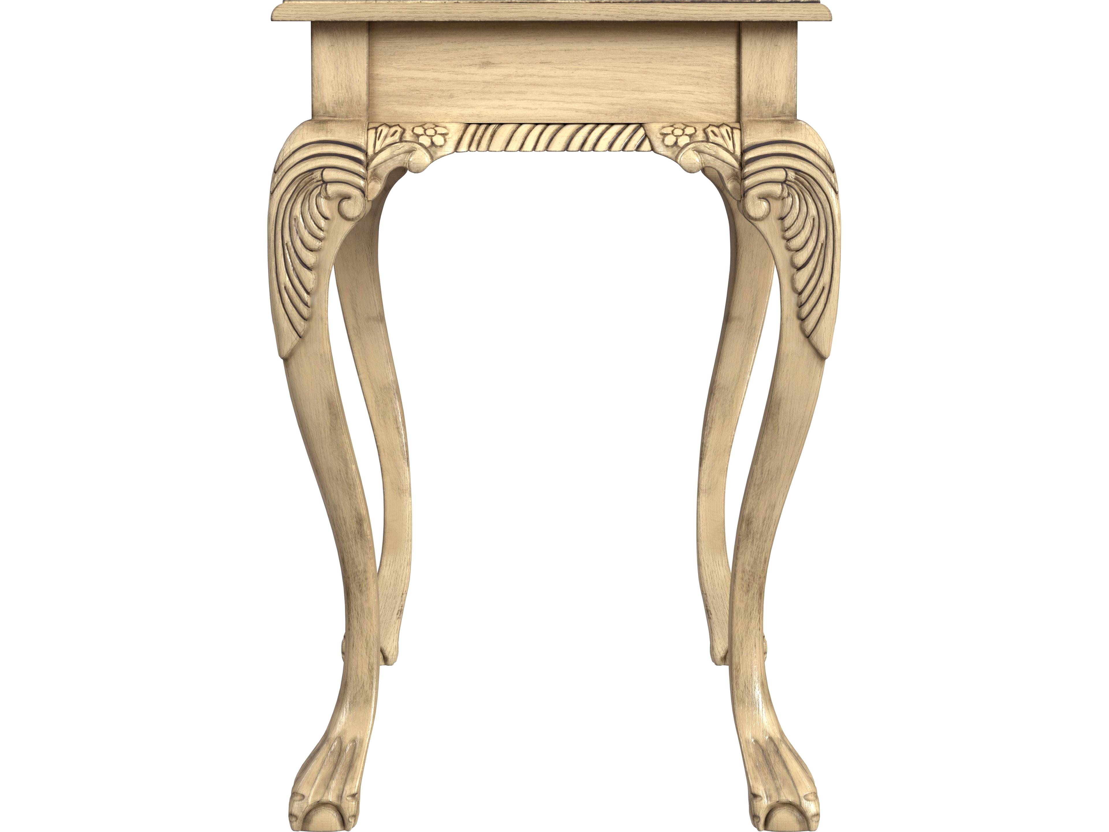 Butler Dupree Vintage Oak Beige Wood Writing Desk