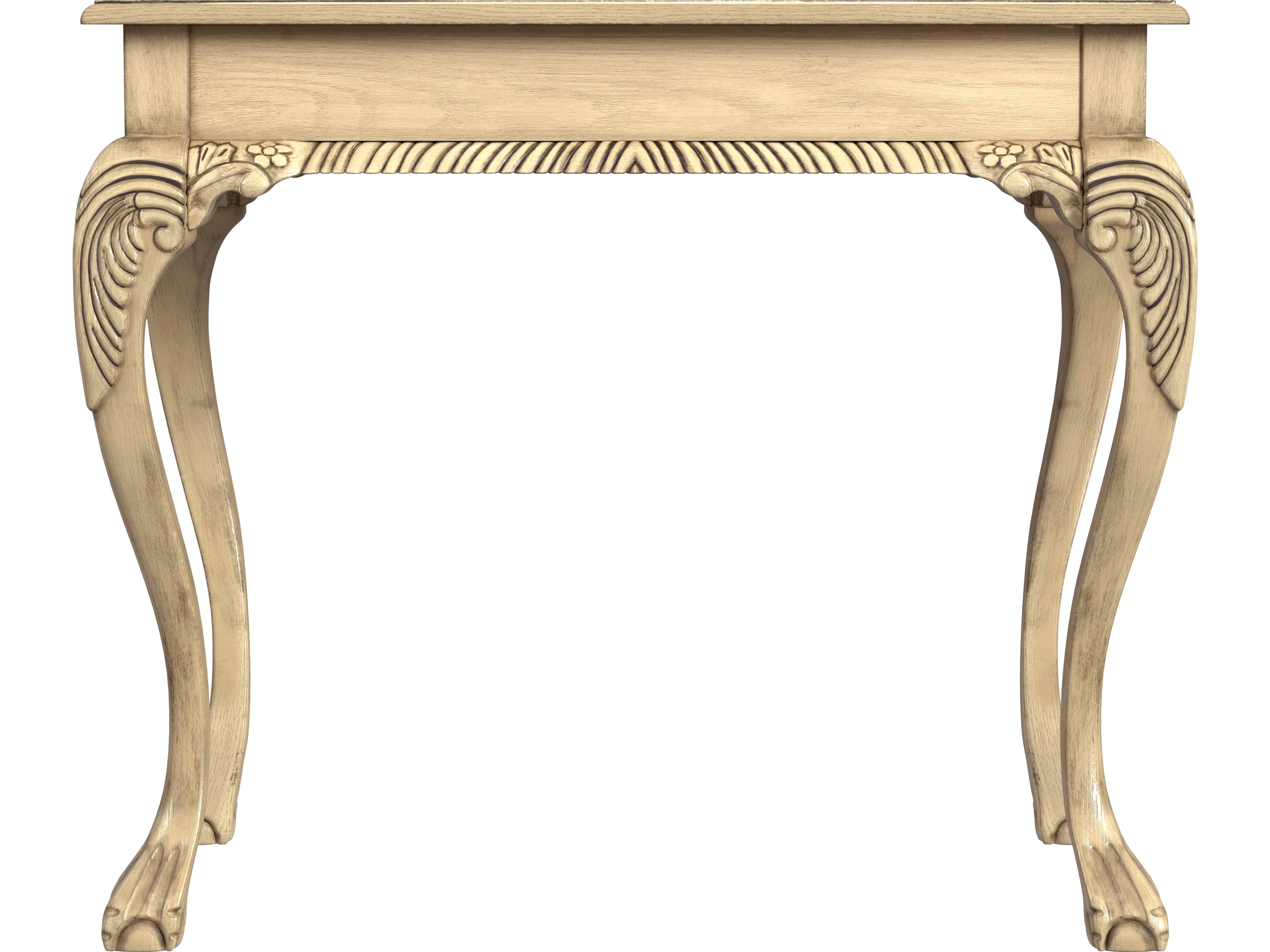 Butler Dupree Vintage Oak Beige Wood Writing Desk