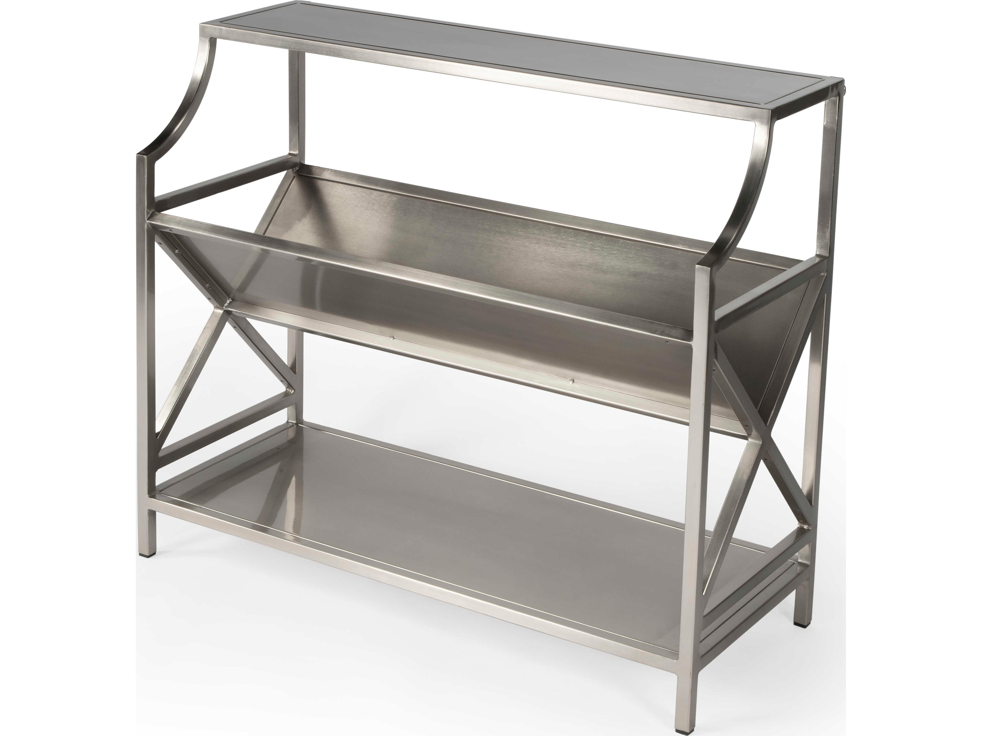 Keats Silver Bookcase