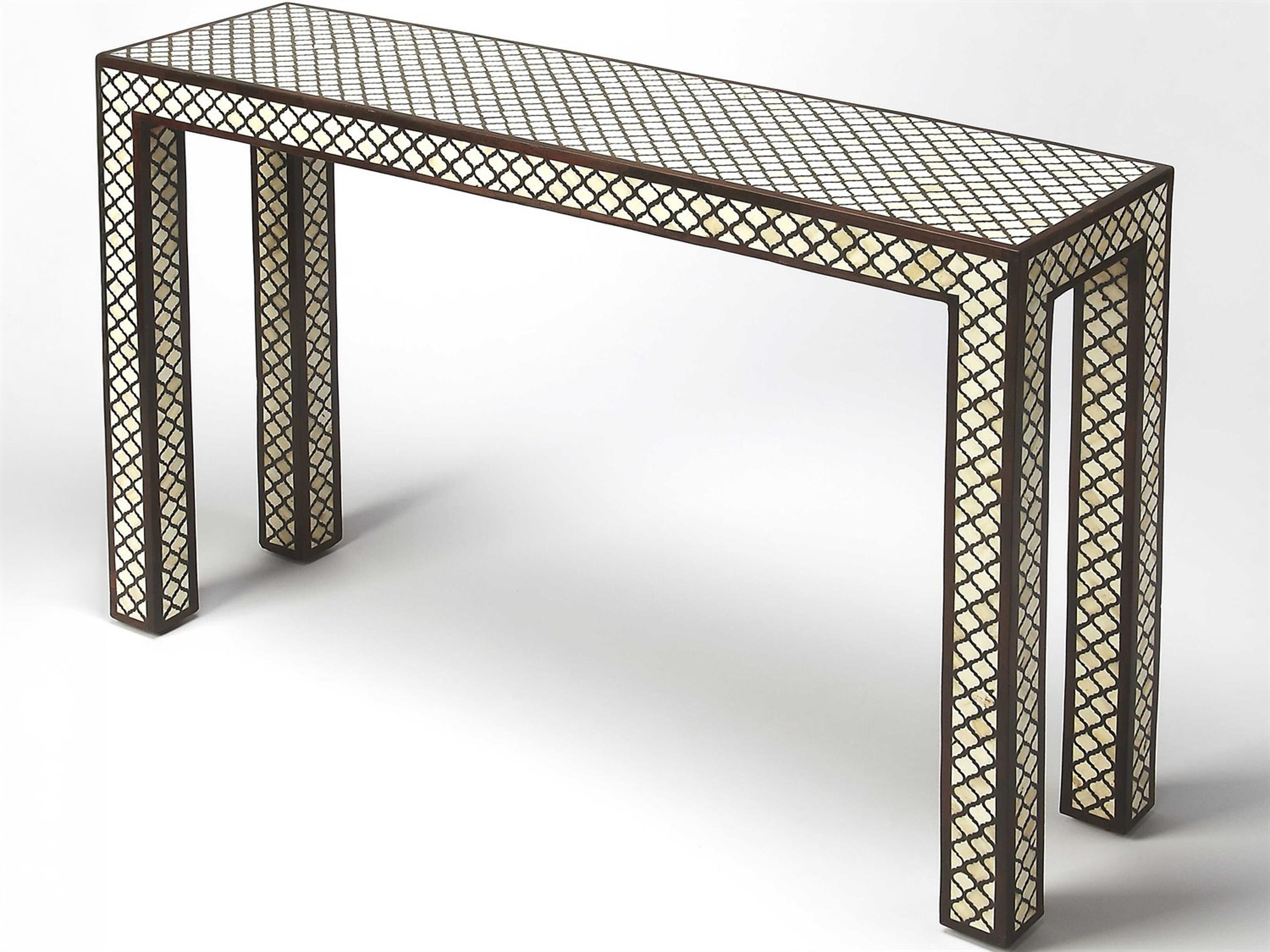 Basan Rectangular Console Table
