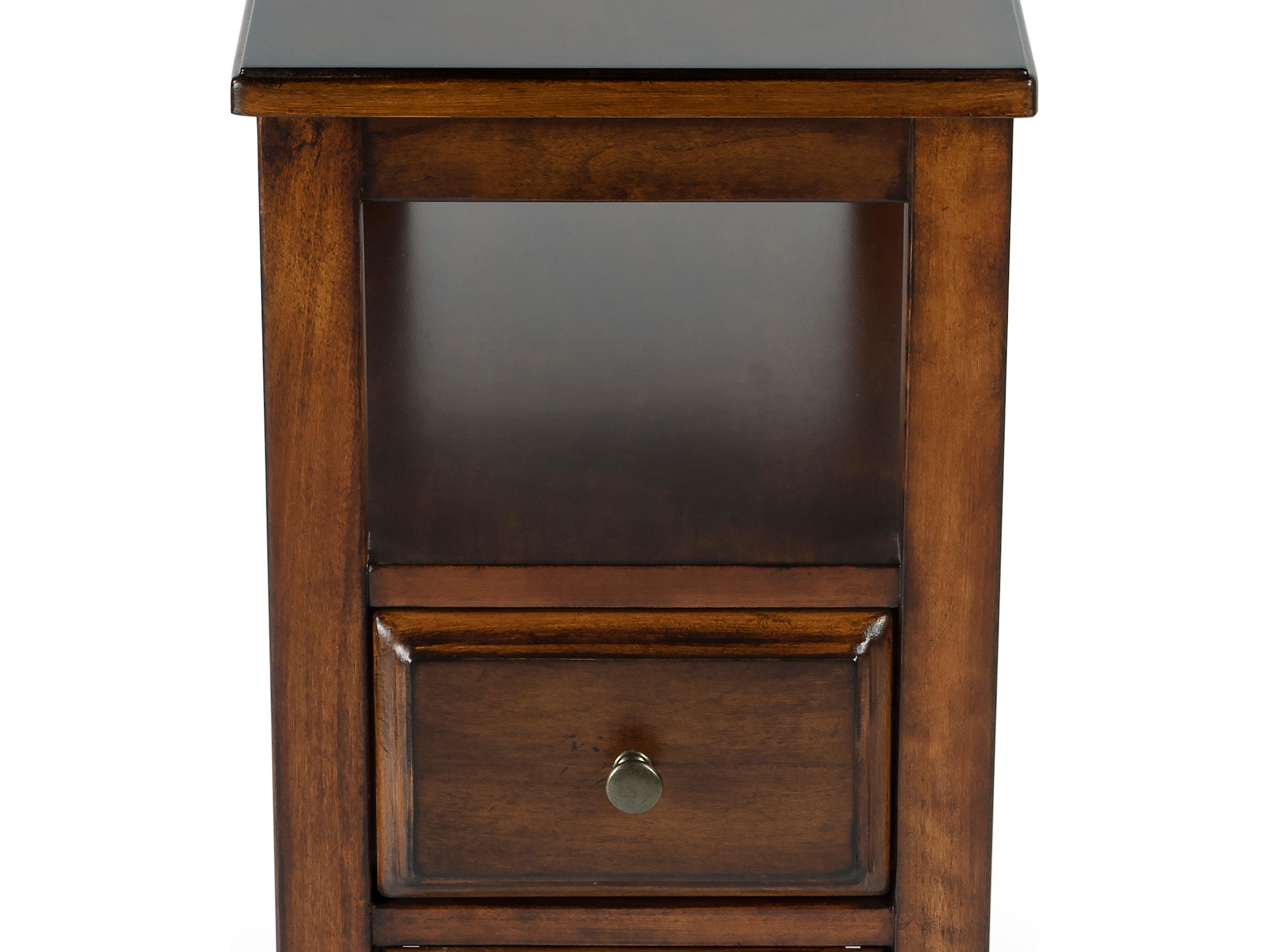 Butler Marcus Rectangular Wood Antique Cherry End Table